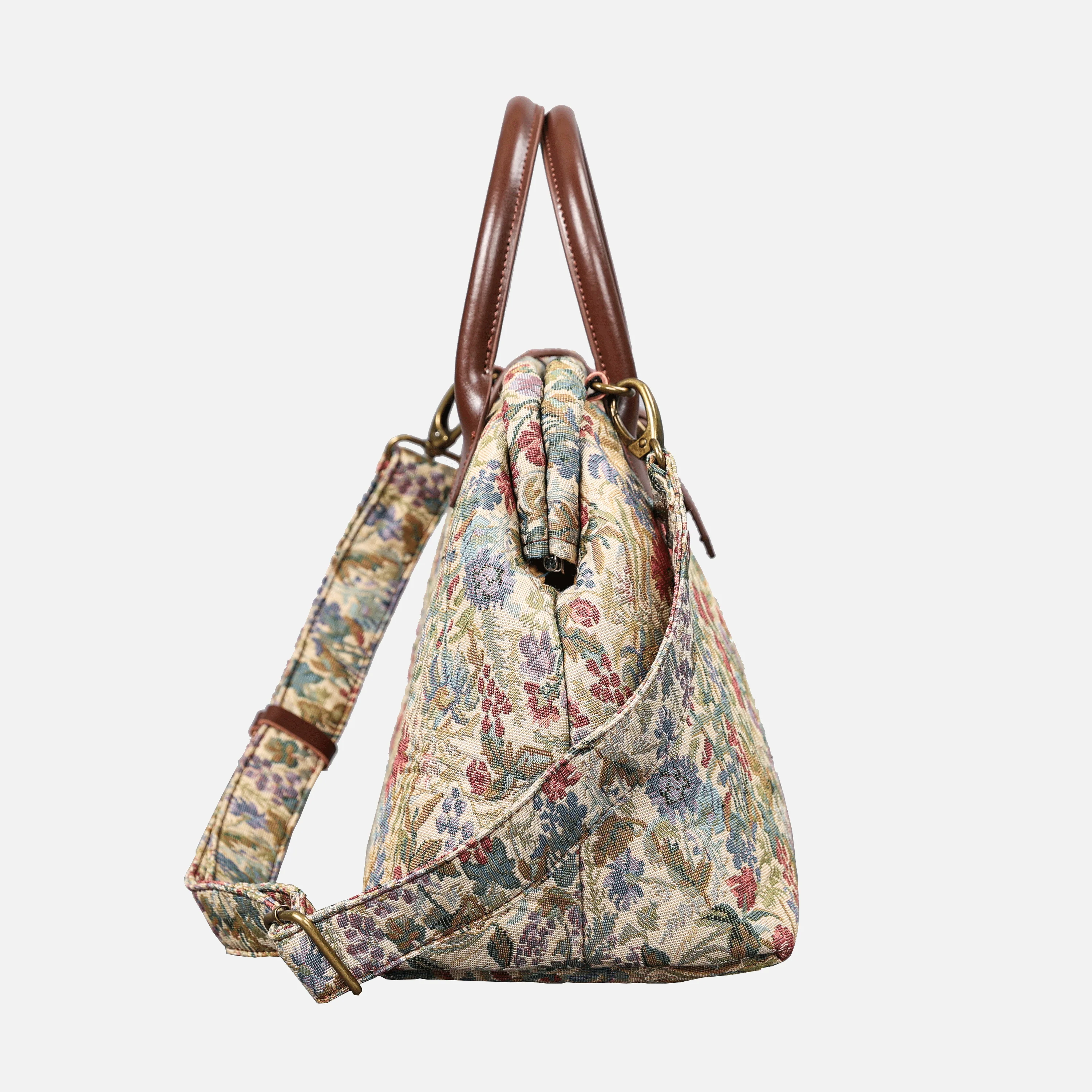 Spring Valley Mint Carpet Handbag Purse - Image 4