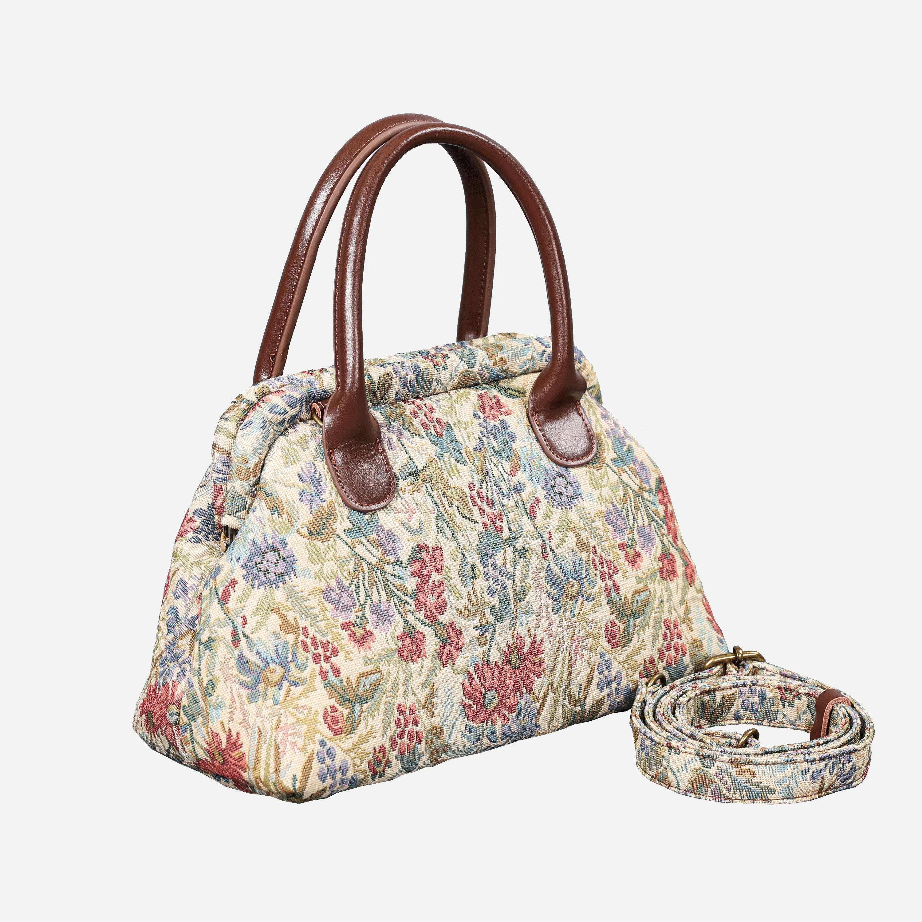Spring Valley Mint Carpet Satchel - Image 2
