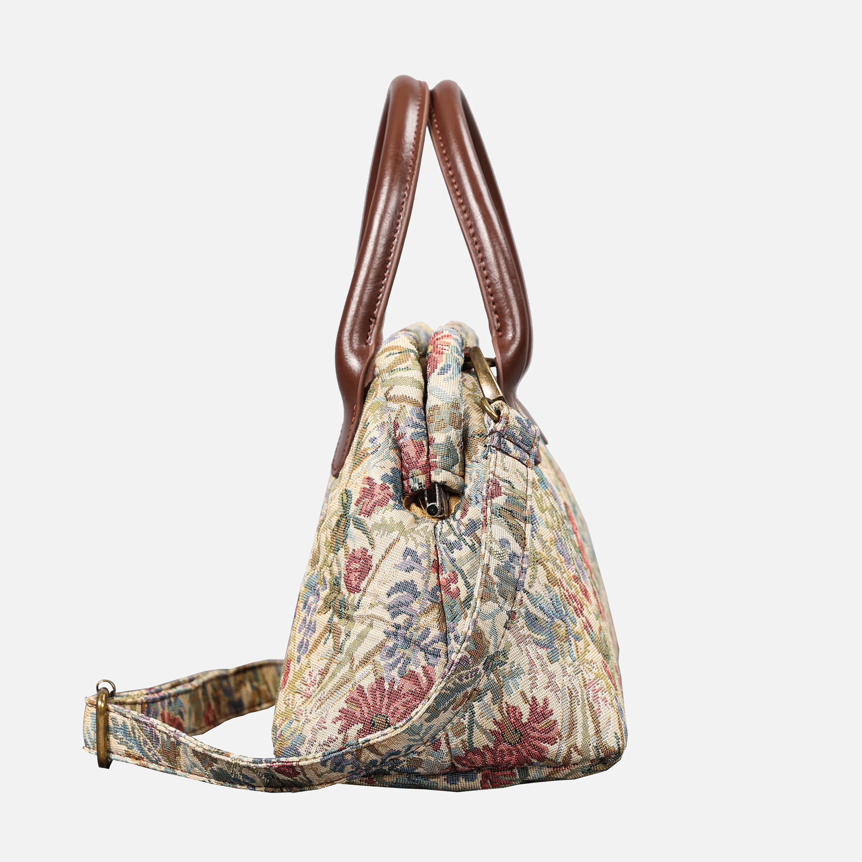 Spring Valley Mint Carpet Satchel - Image 3