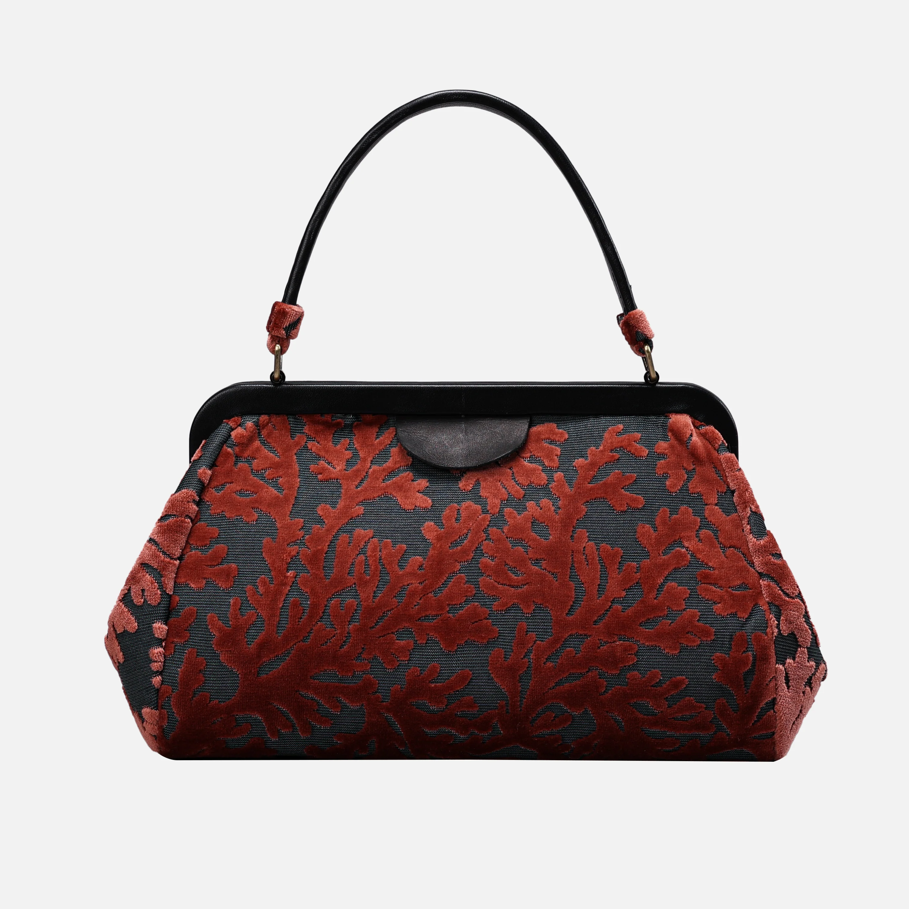 St Tropez Scuba Coral Top Handle Purse - Image 4