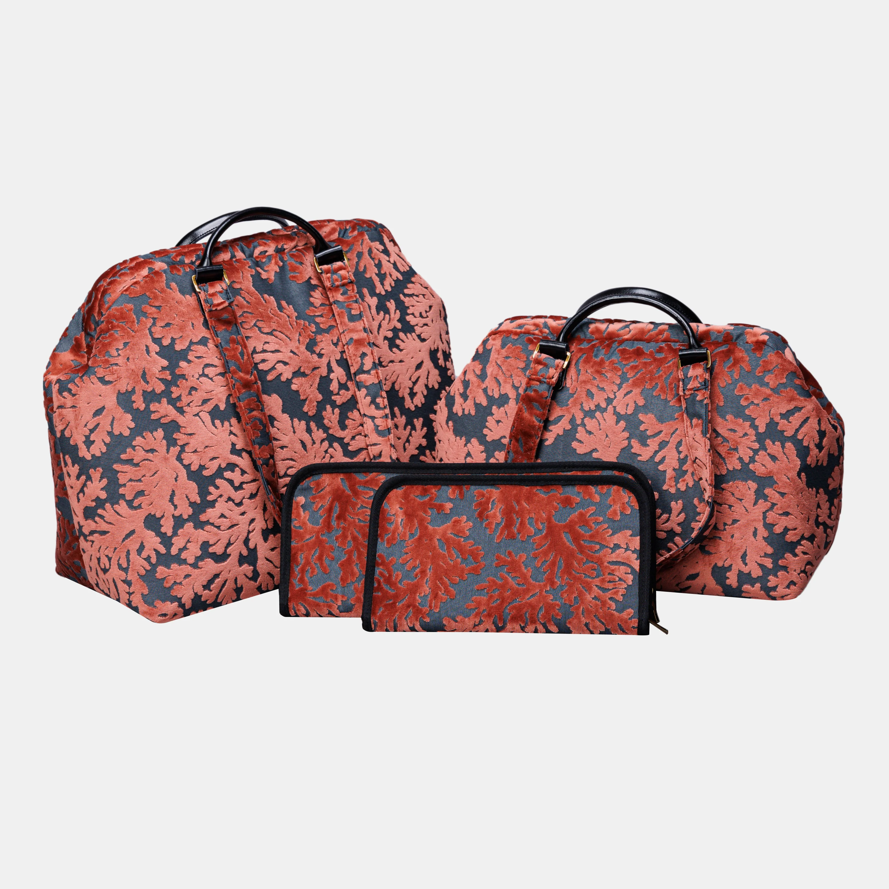 St Tropez Scuba Coral Knitting Project Bag - Image 6