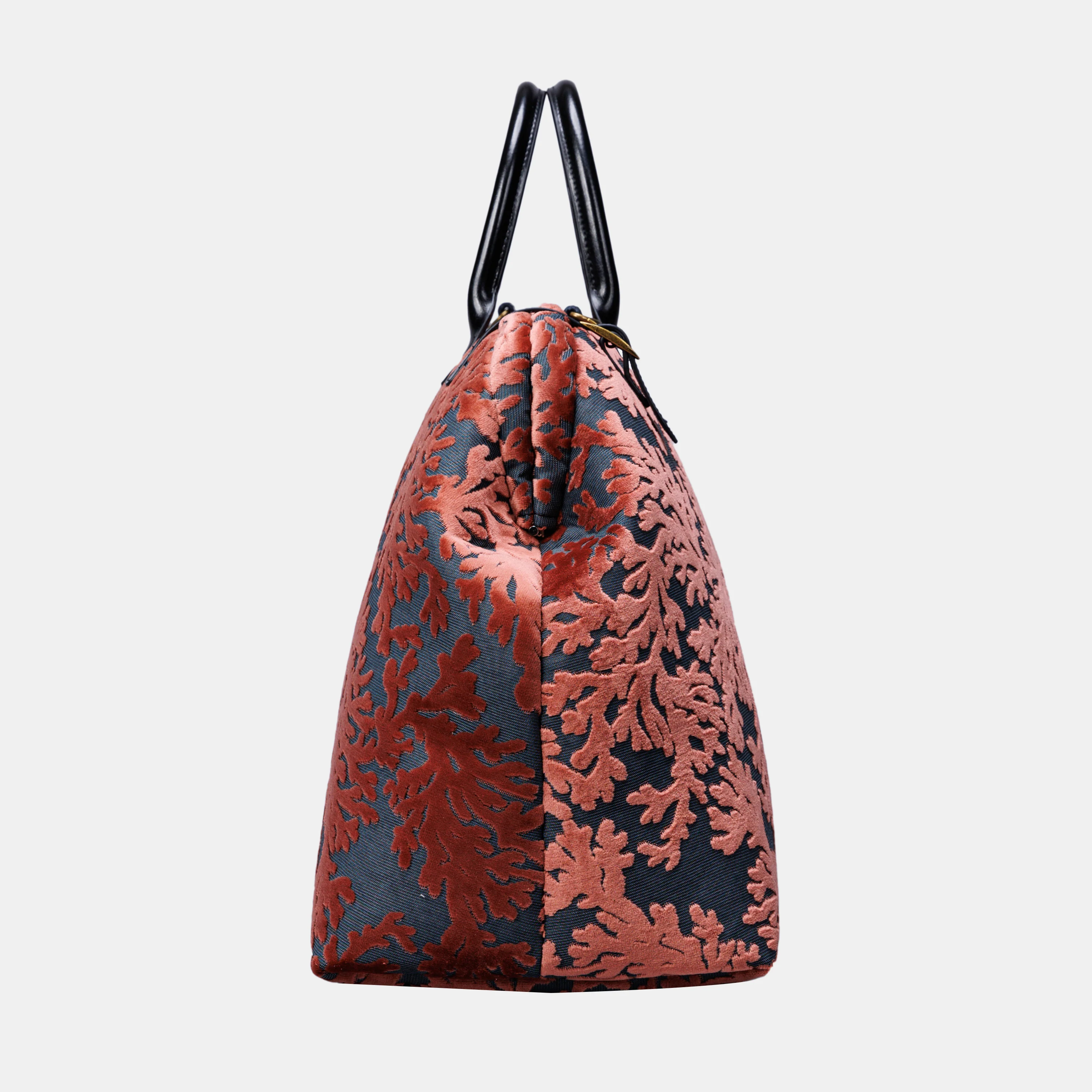 St Tropez Scuba Coral Large Carpetbag - Image 6