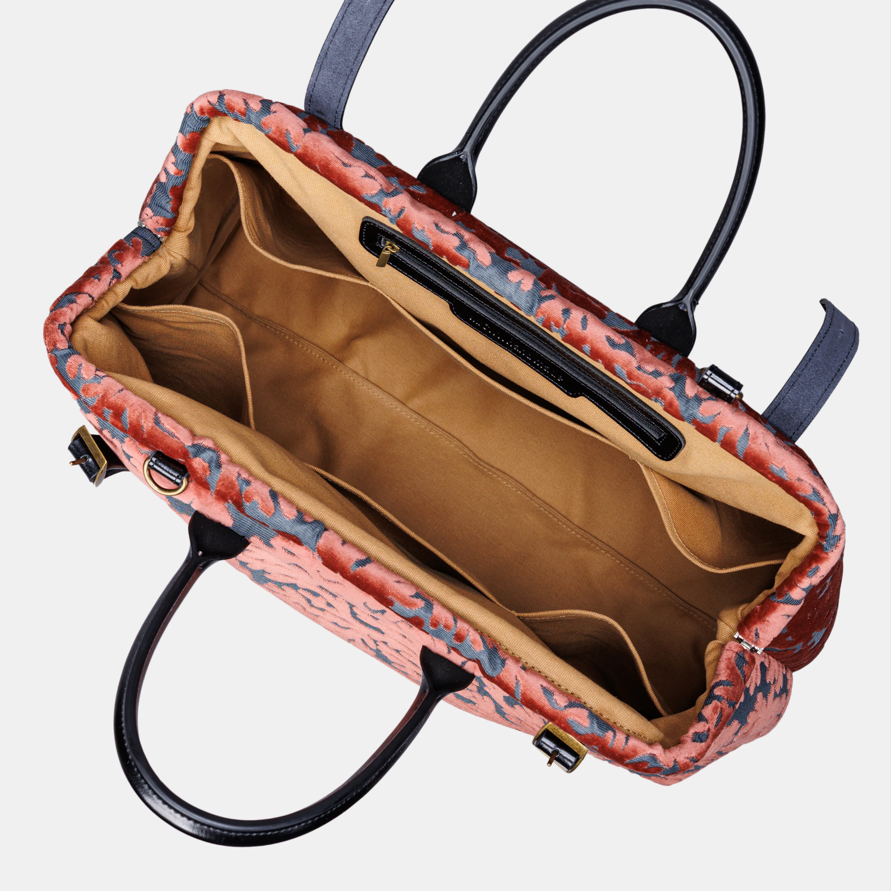 St Tropez Scuba Coral Large Carpetbag - Image 8