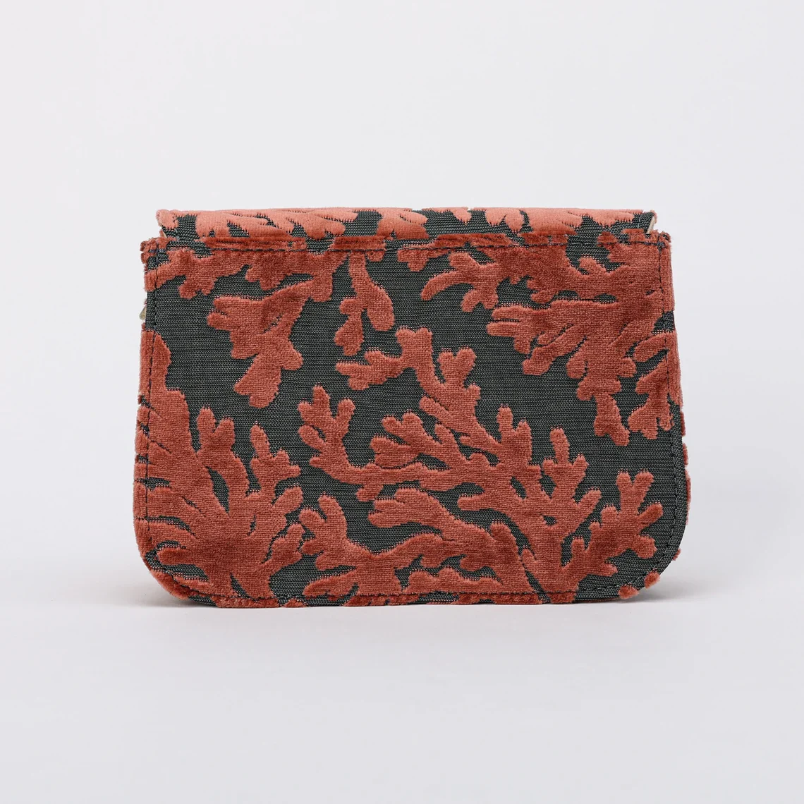 St Tropez Scuba Coral Flap Crossbody Bag - Image 5