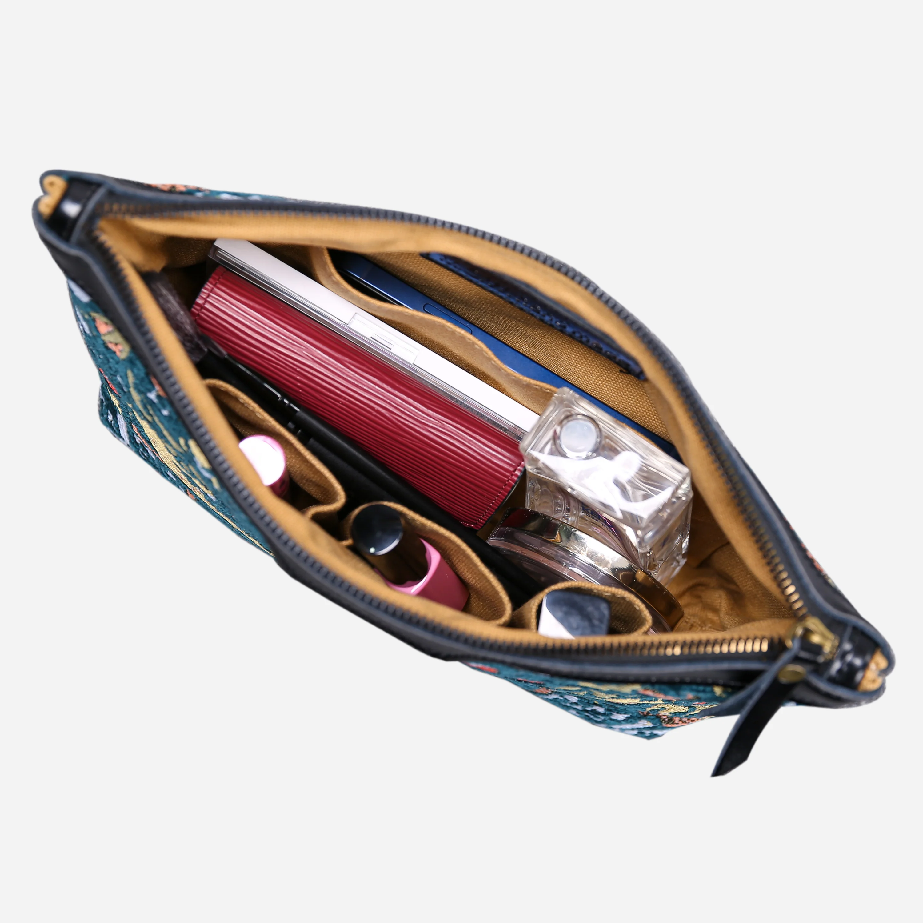Strawberry Thief Carpet Makeup Bag - Image 5
