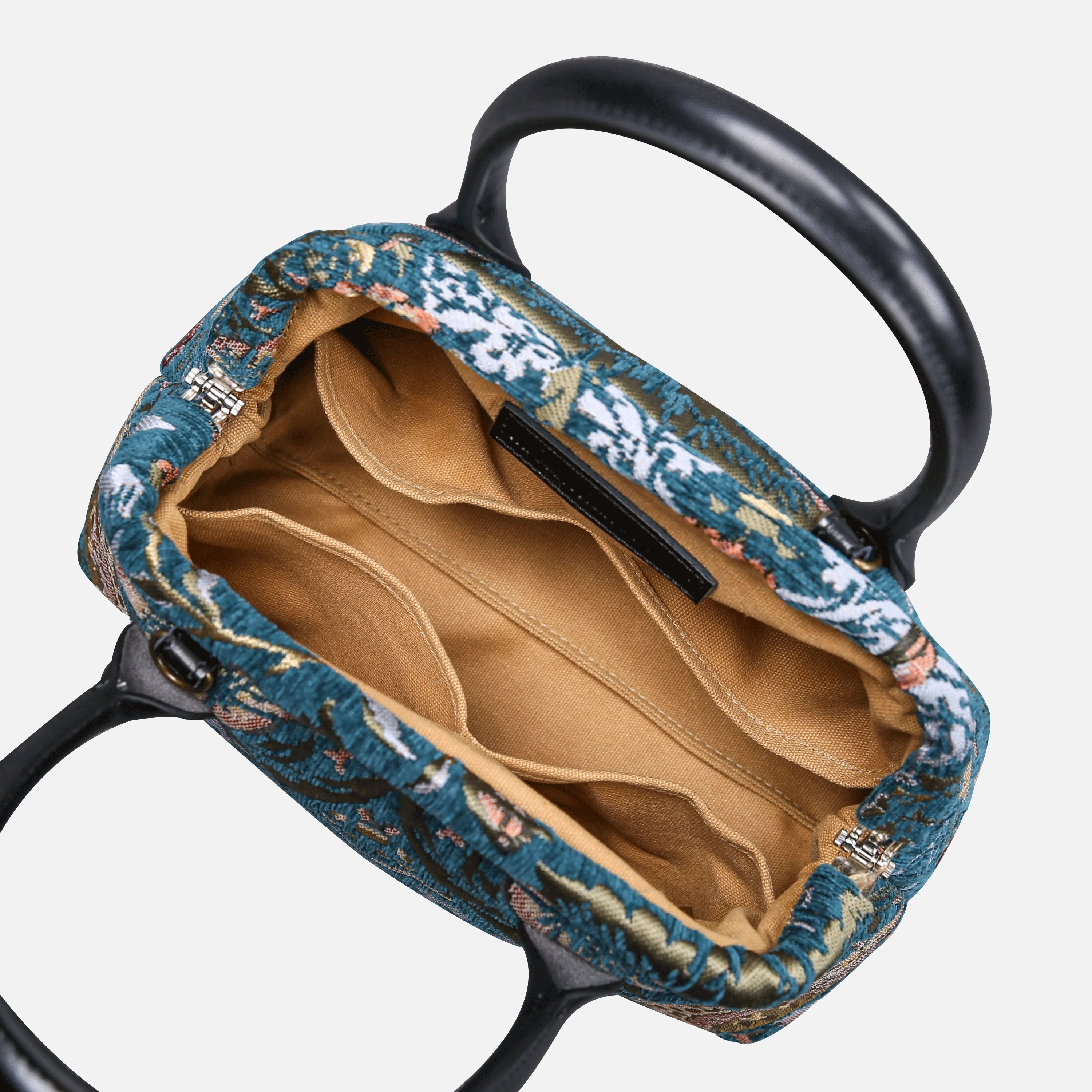 William Morris Strawberry Thief Carpet Satchel - Image 6