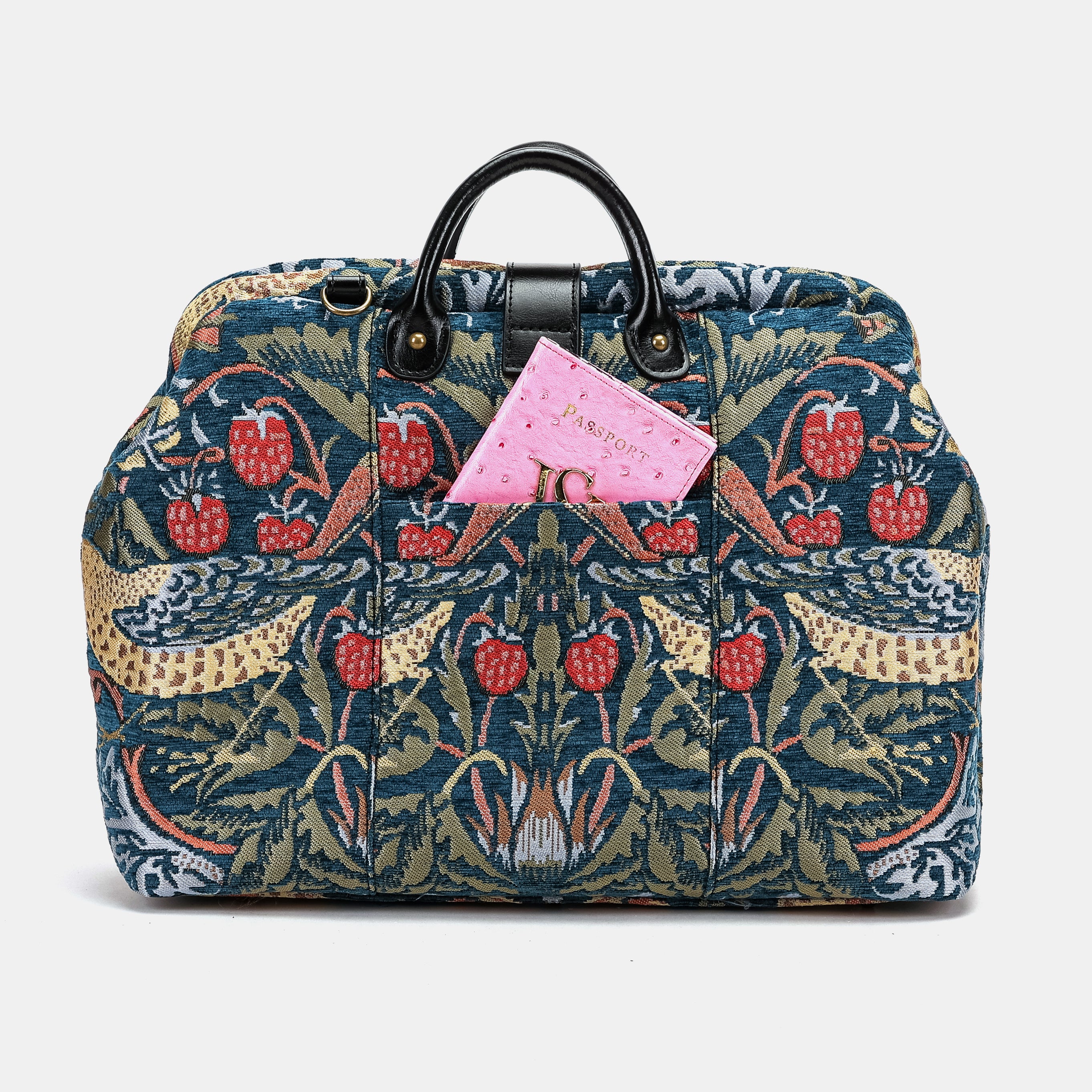 William Morris Strawberry Thief Laptop Work Bag - Image 4