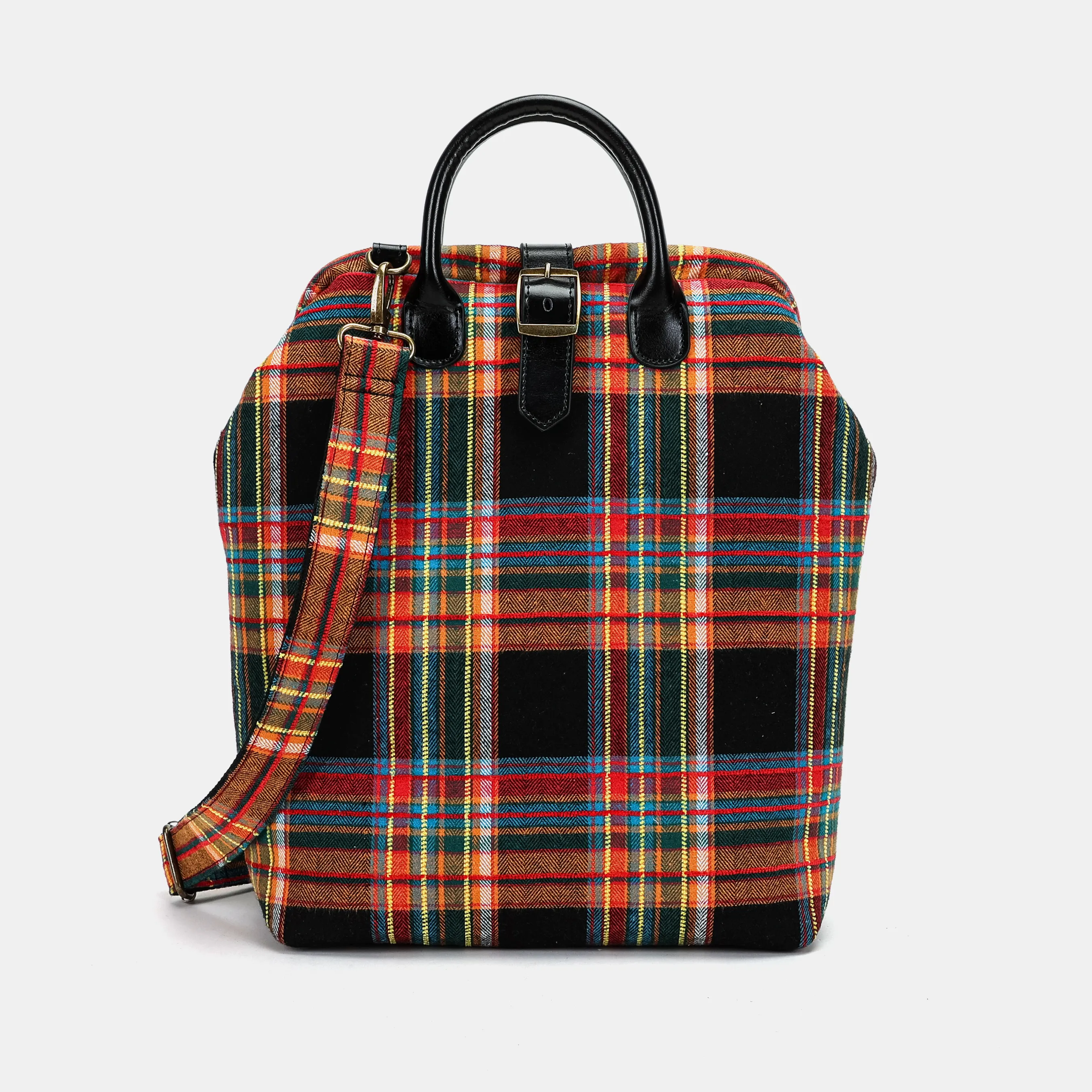 Tartan Stewart Black Carpet Laptop Backpack - Image 4