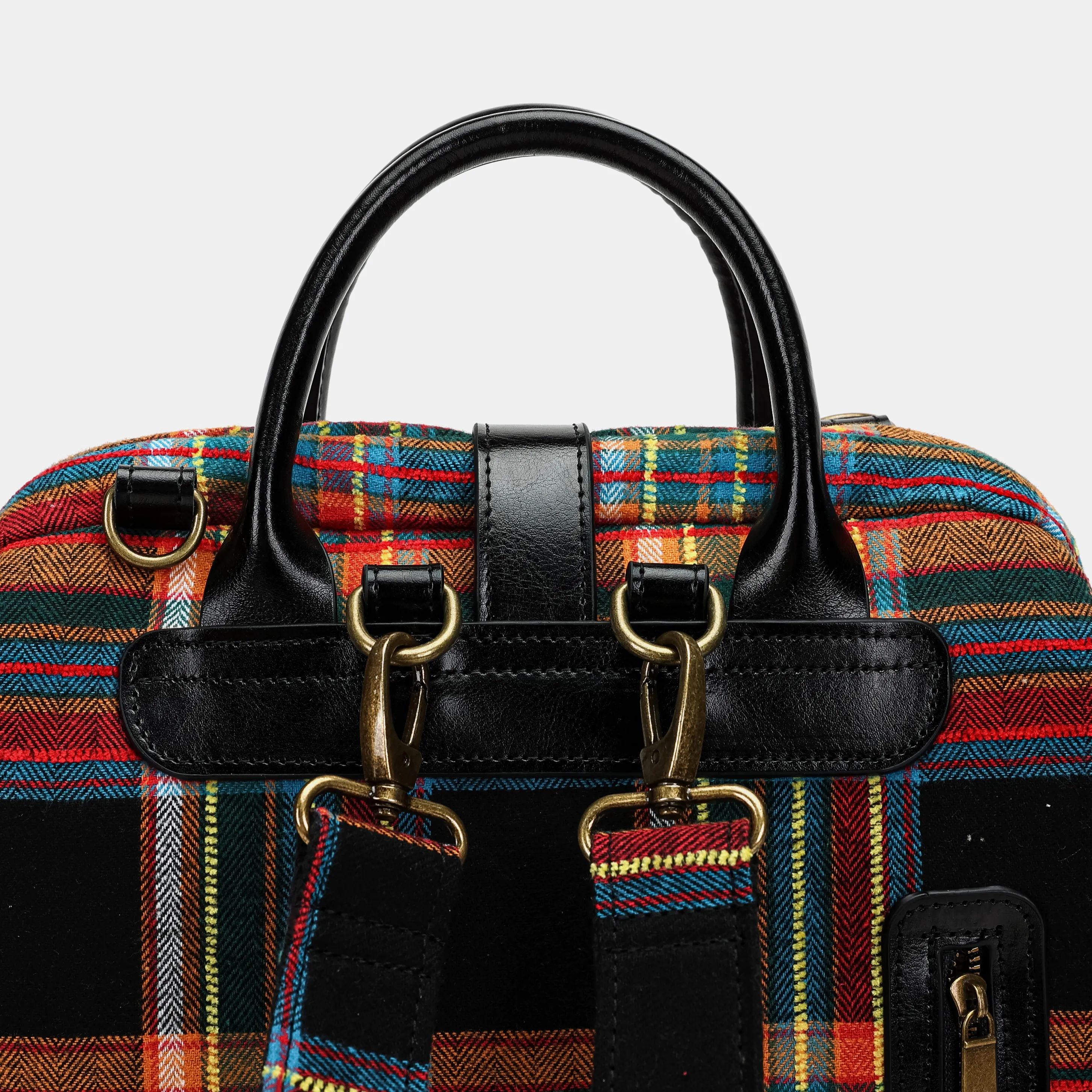 Tartan Stewart Black Carpet Laptop Backpack - Image 6