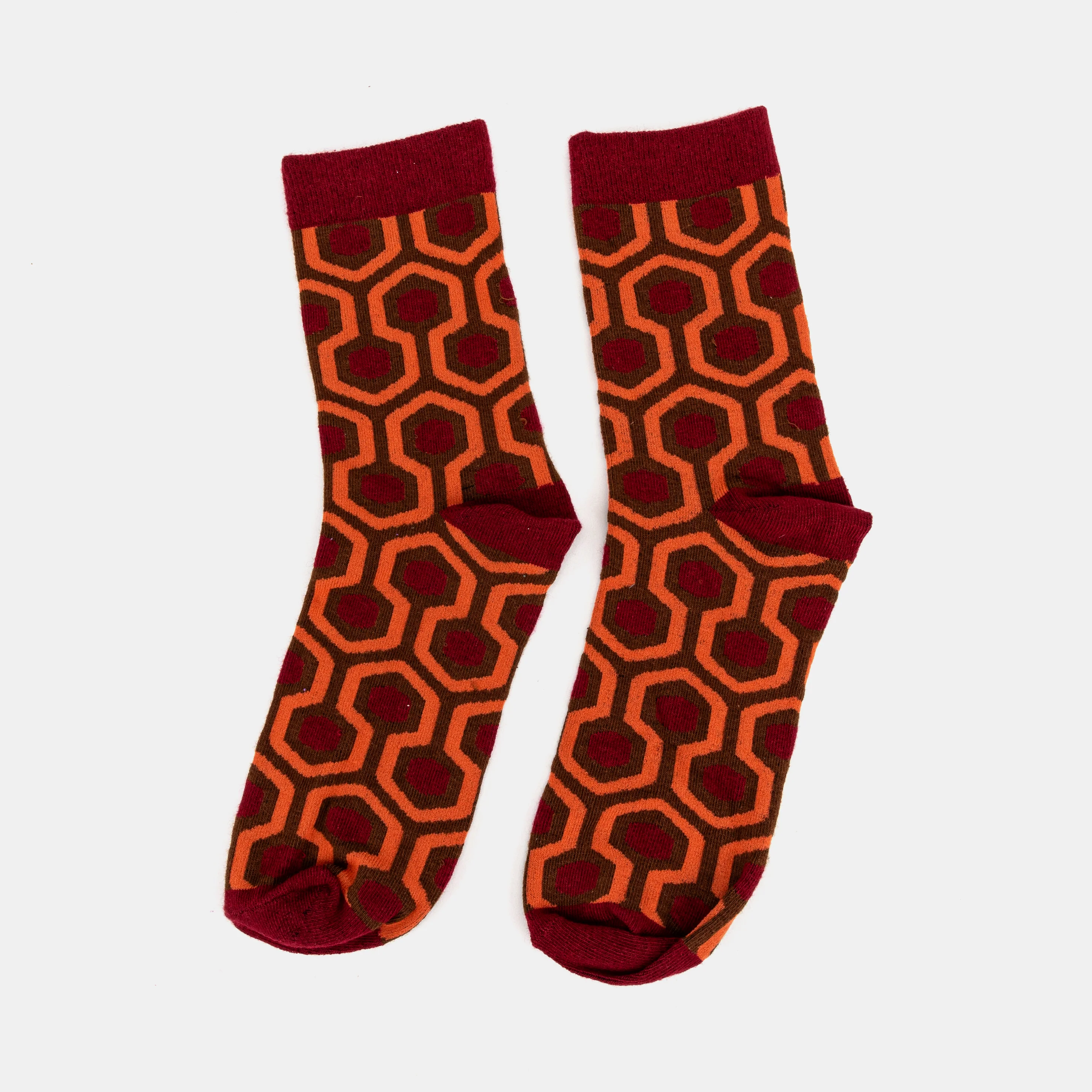 The Shining Overlook Hotel Cotton Crew Socks - Image 2