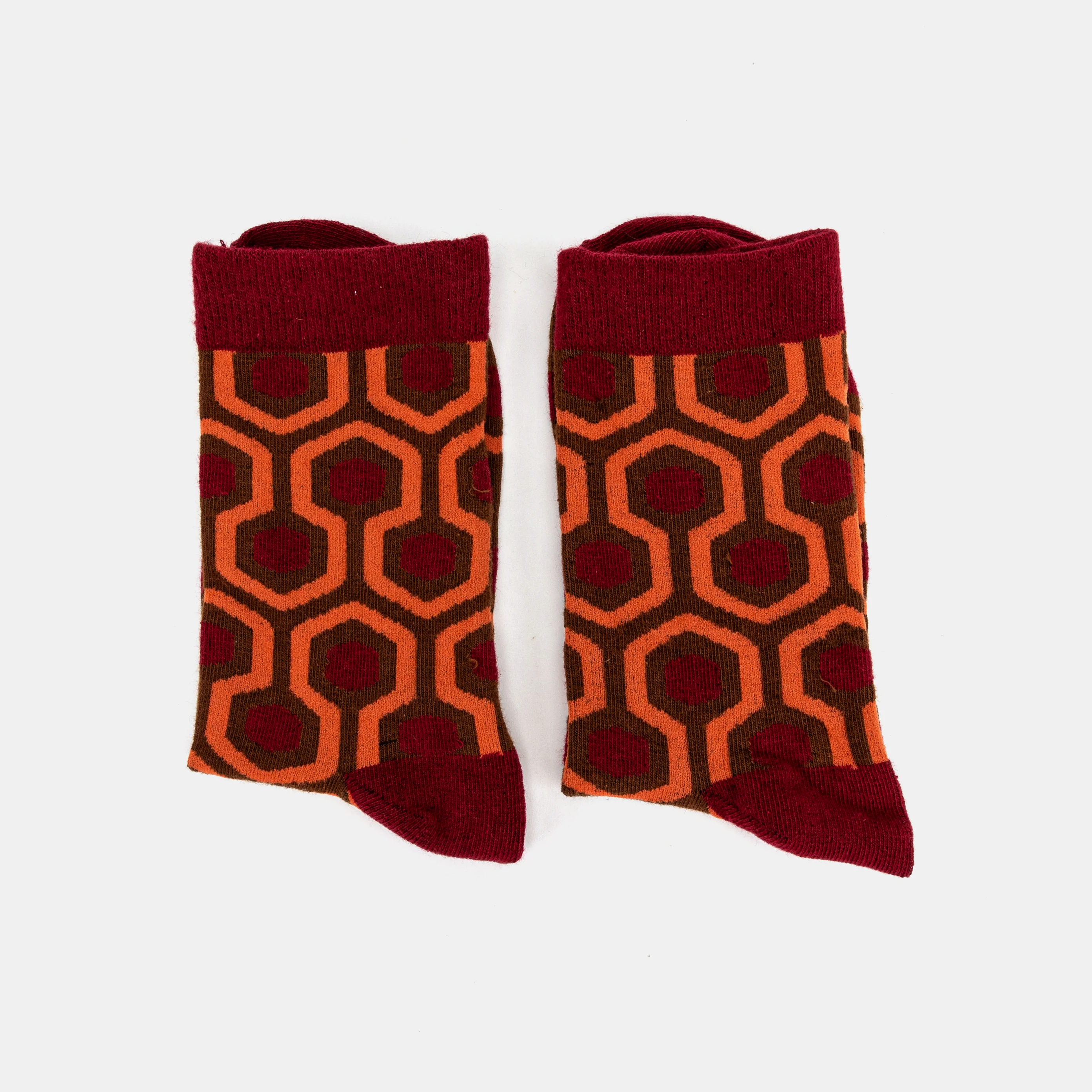 The Shining Overlook Hotel Cotton Crew Socks - Image 3