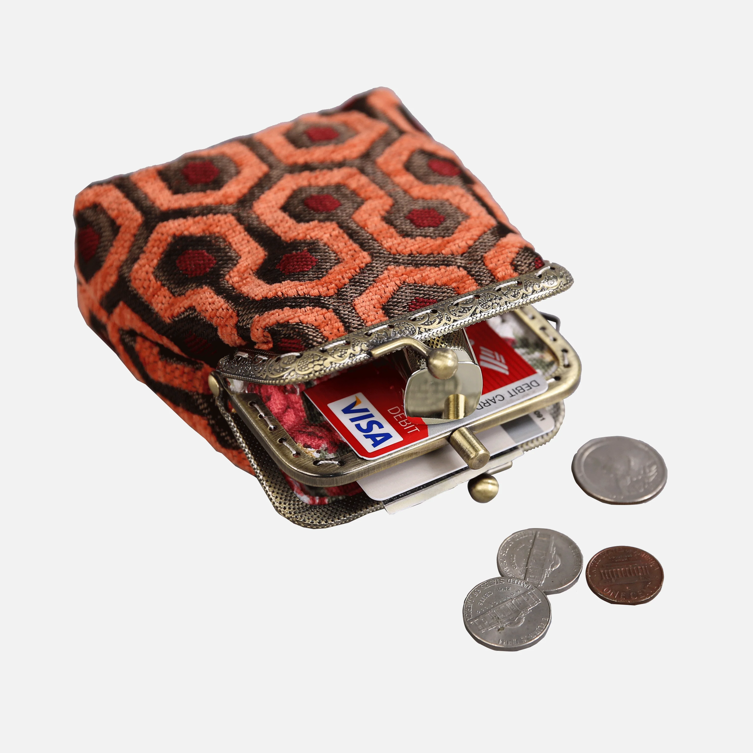 "The Shining" Overlook Hotel Double Kiss Clasp Coin Purse - Image 4