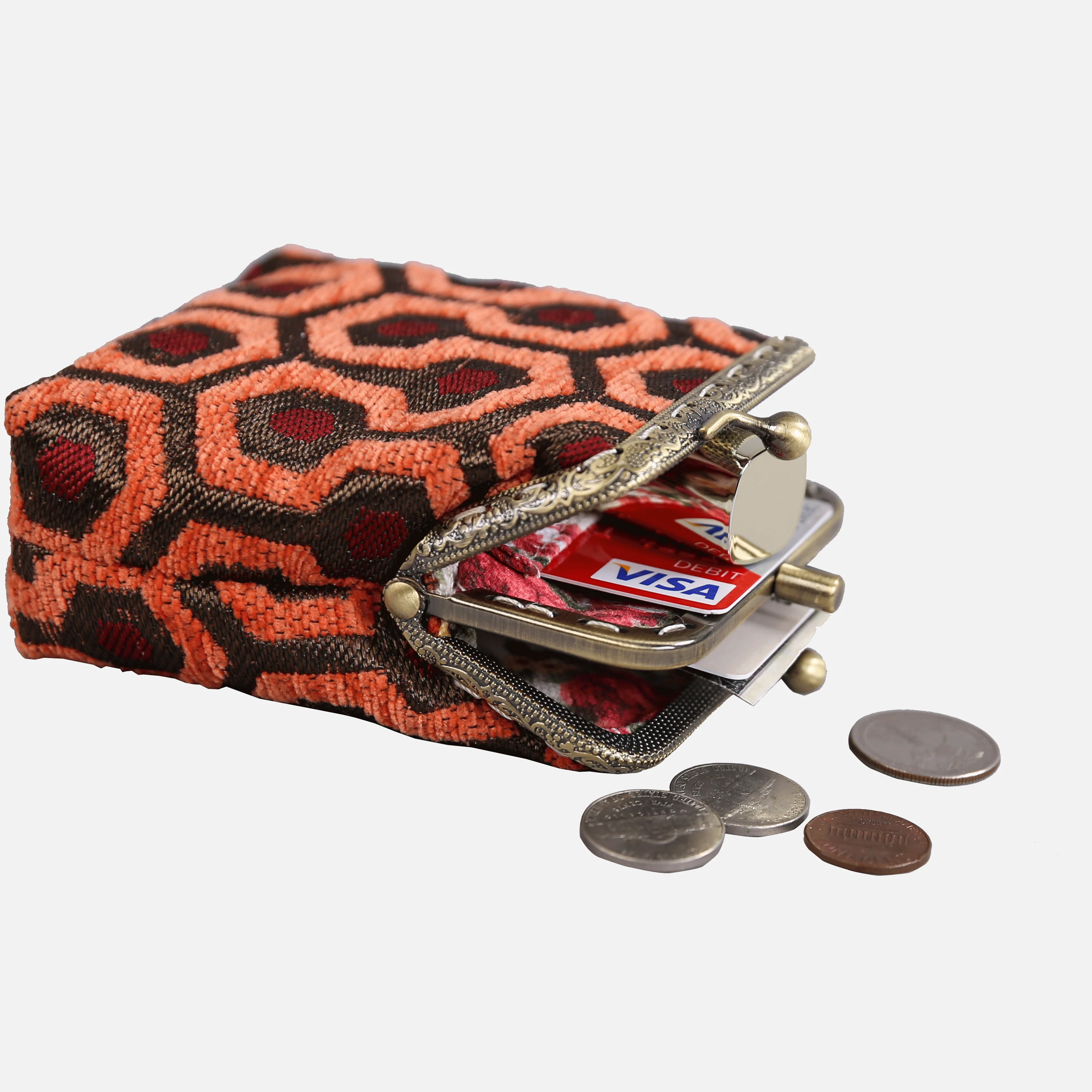 "The Shining" Overlook Hotel Double Kiss Clasp Coin Purse - Image 5