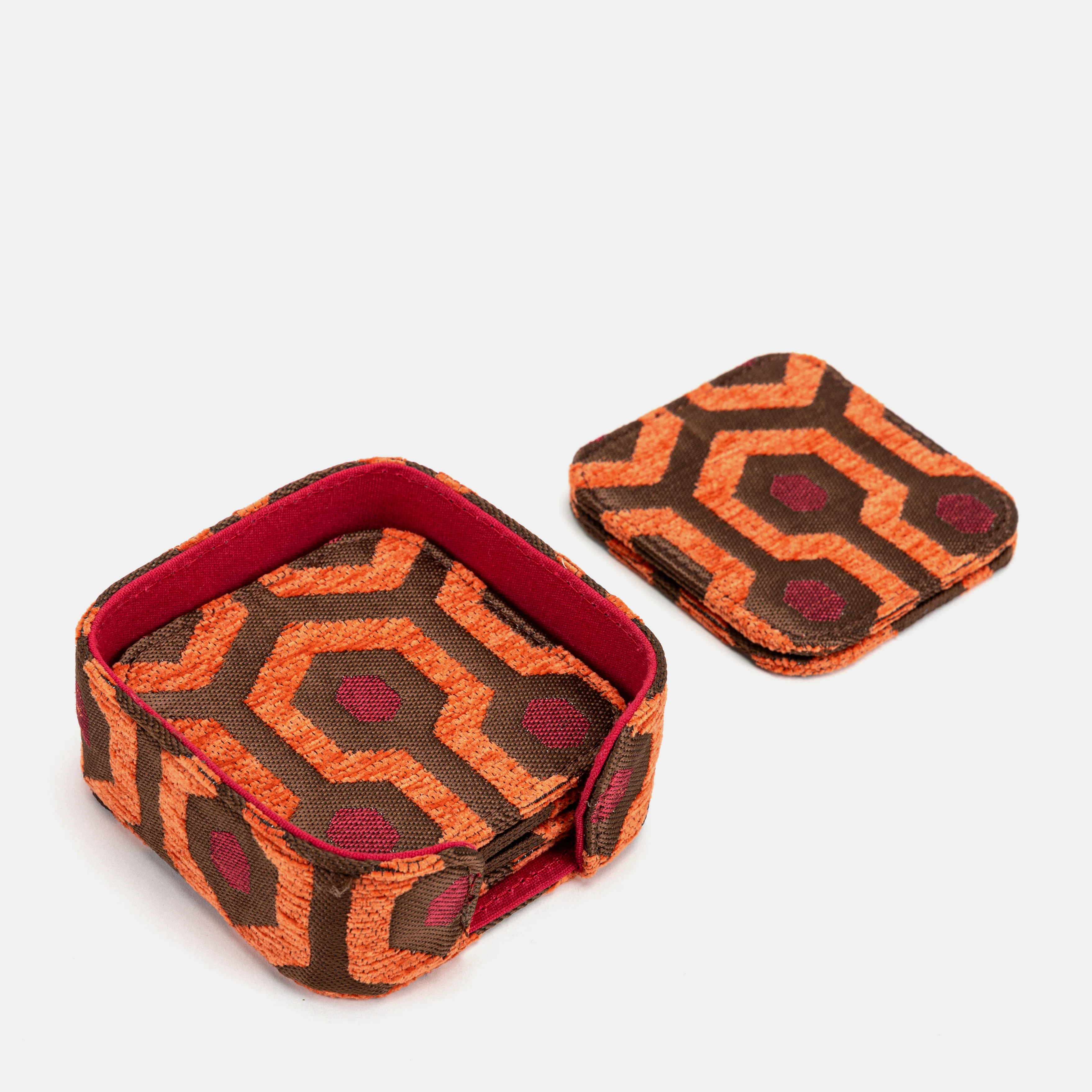 "The Shining" Overlook Hotel Square Coaster Set with Holder - Image 6
