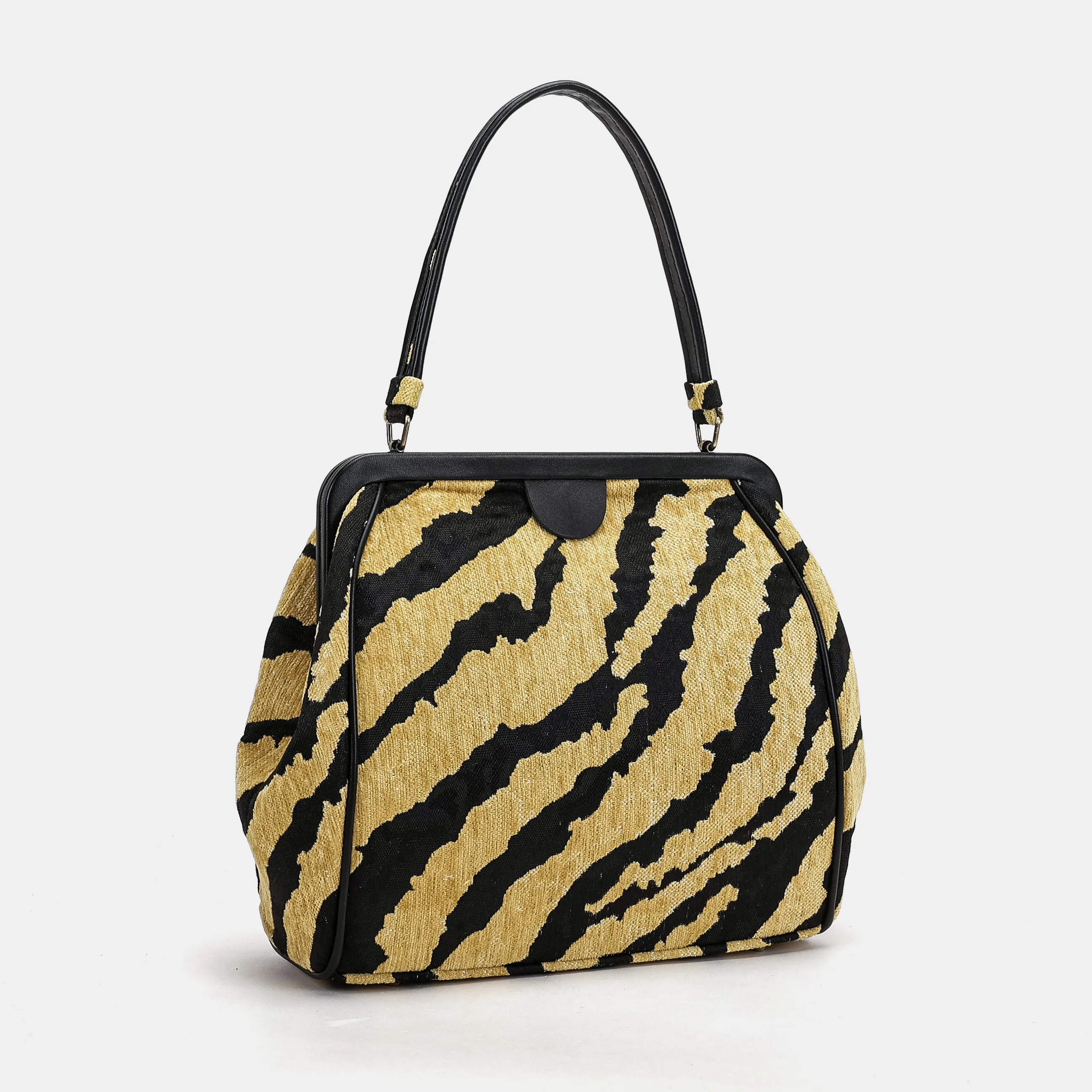 Tiger Stripe Alma Shoulder Bag - Image 3