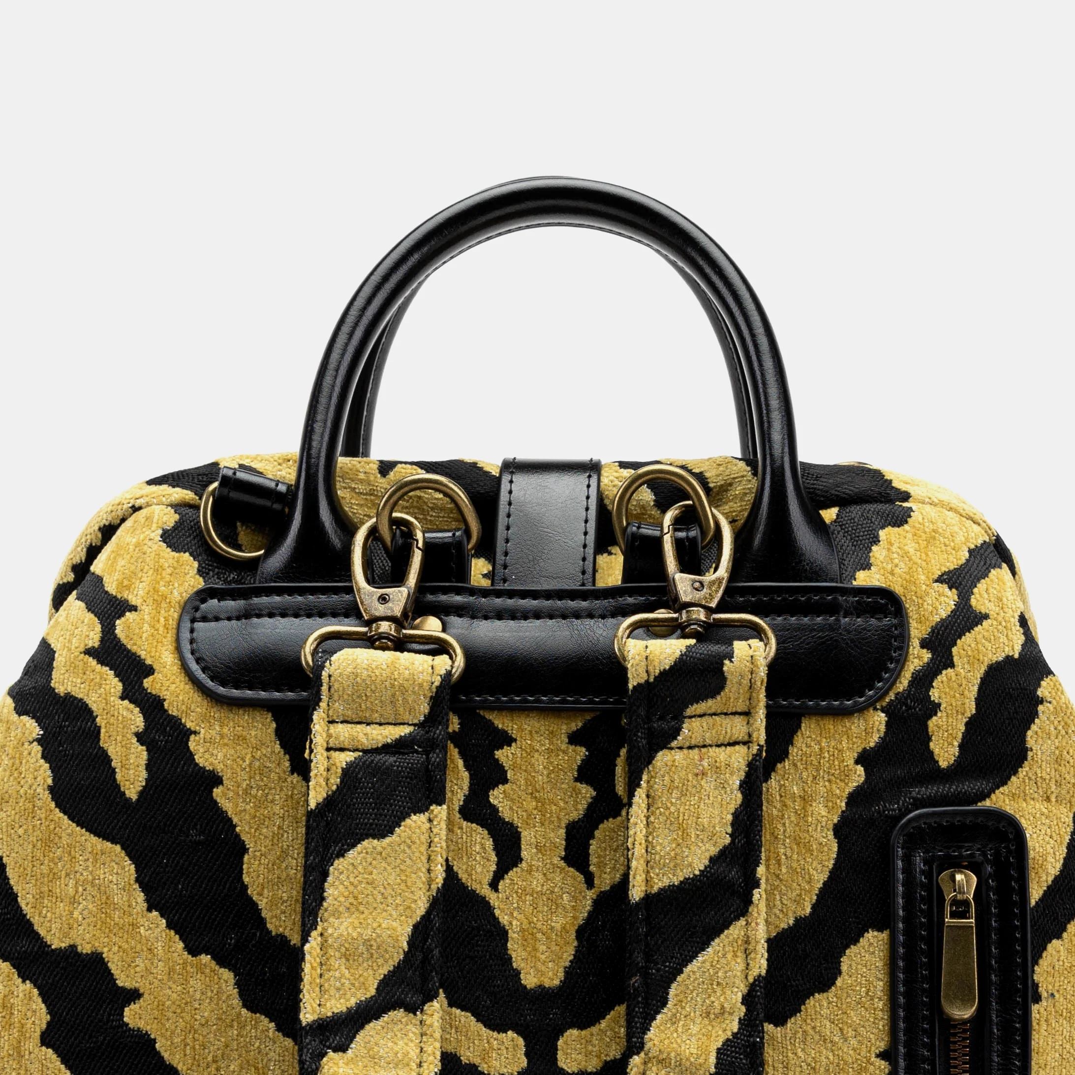 Tiger Stripe Carpet Laptop Backpack - Image 6
