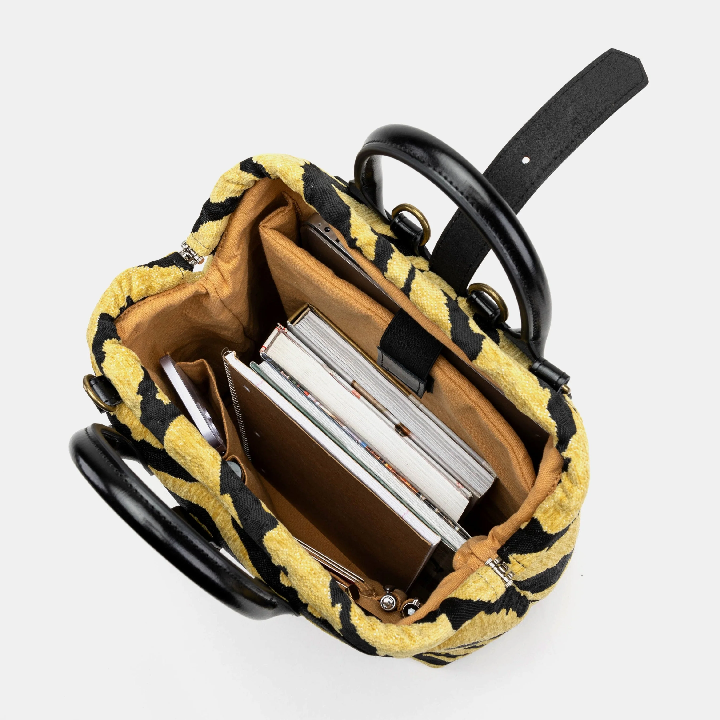 Tiger Stripe Carpet Laptop Backpack - Image 9