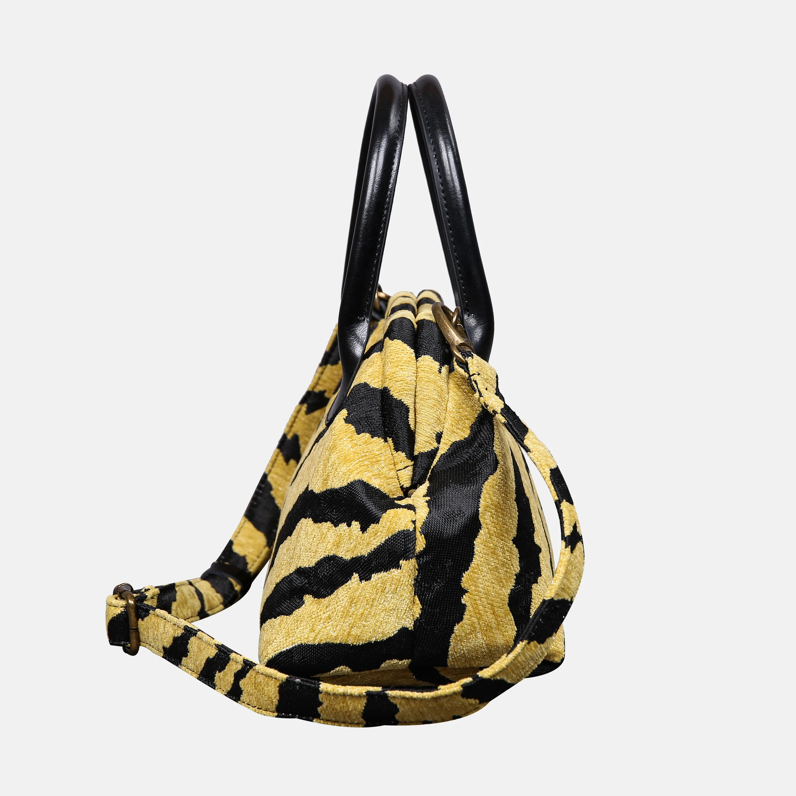 Tiger Stripe Carpet Satchel - Image 3