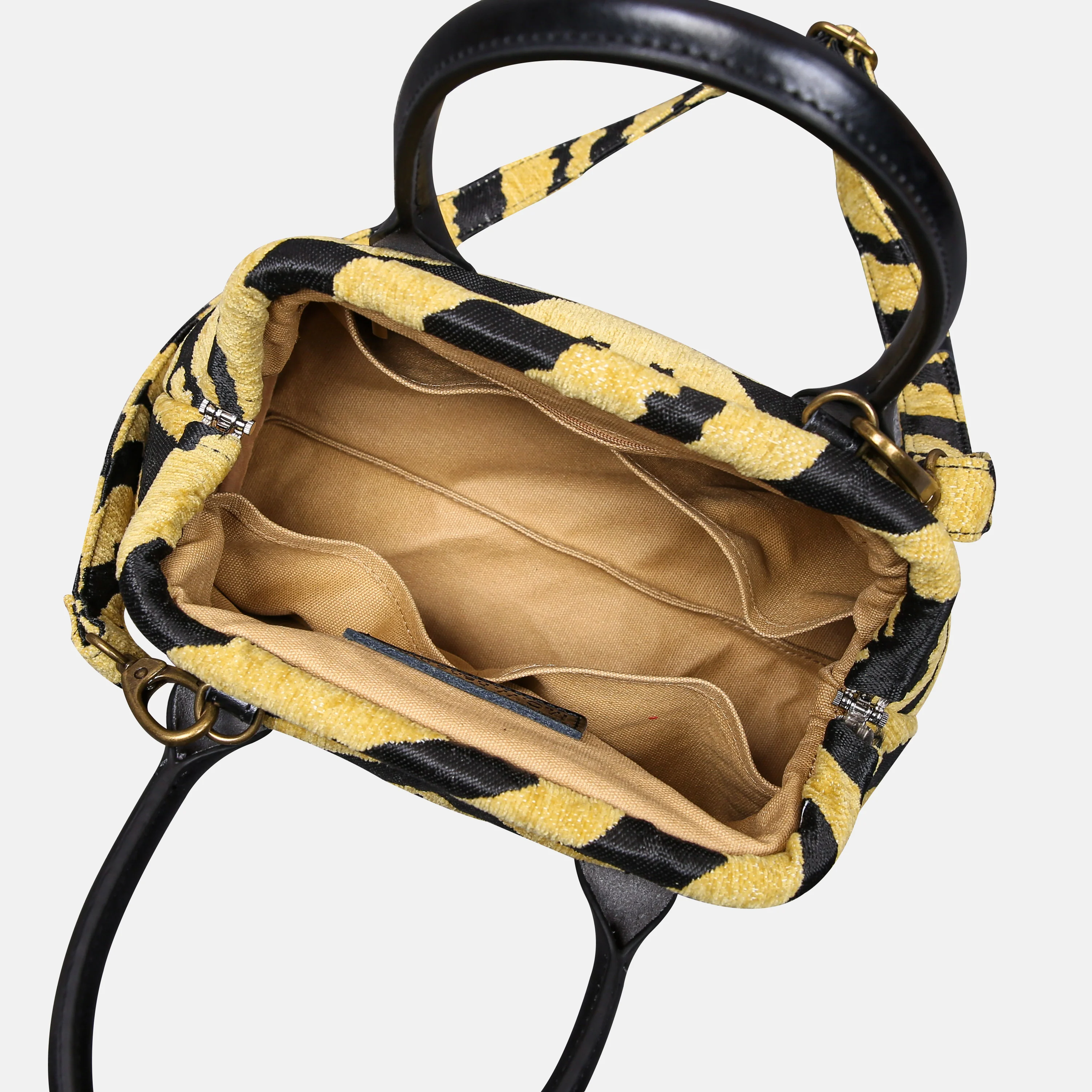 Tiger Stripe Carpet Satchel - Image 5