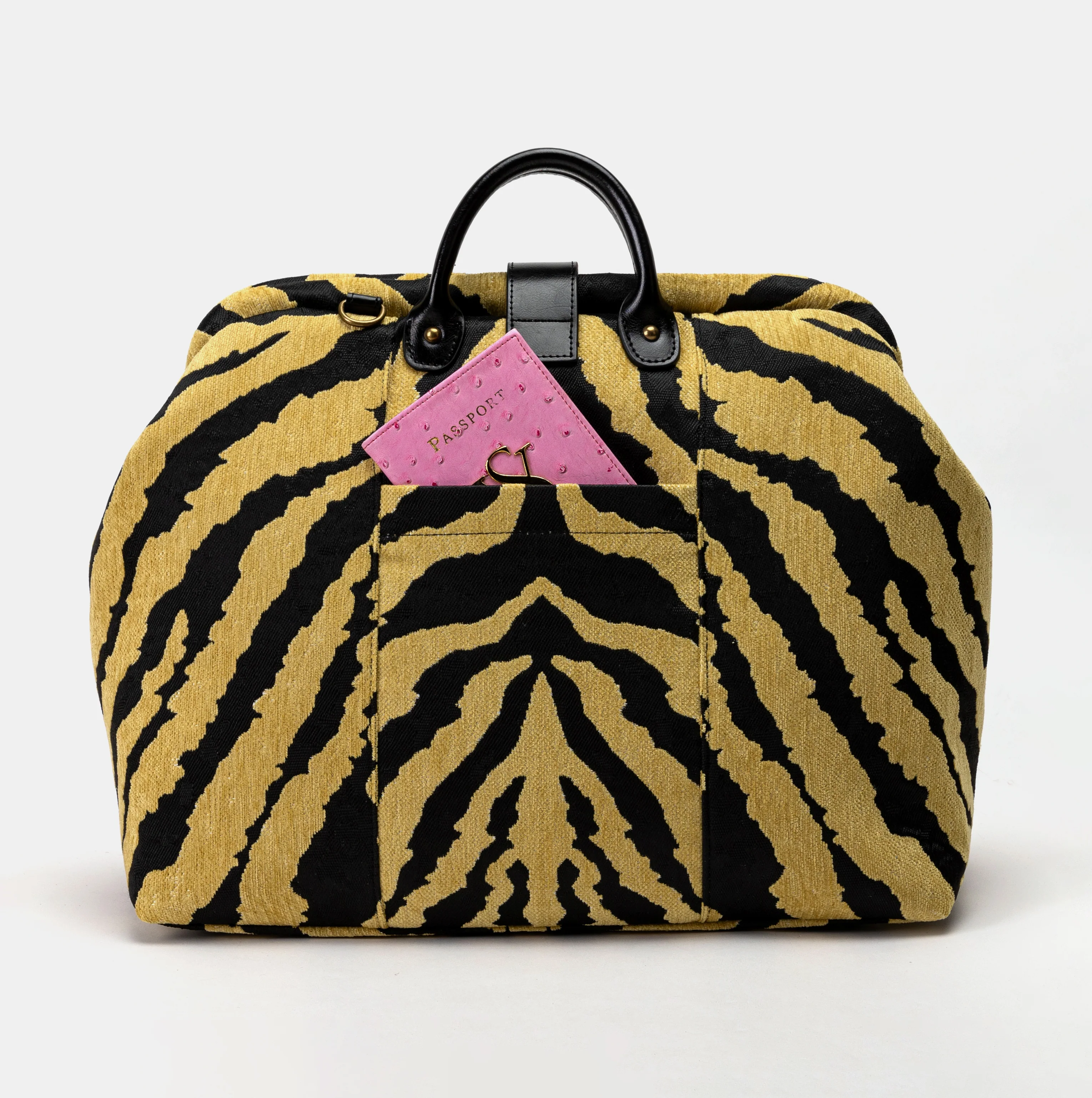 Tiger Stripe Laptop Work Bag - Image 4