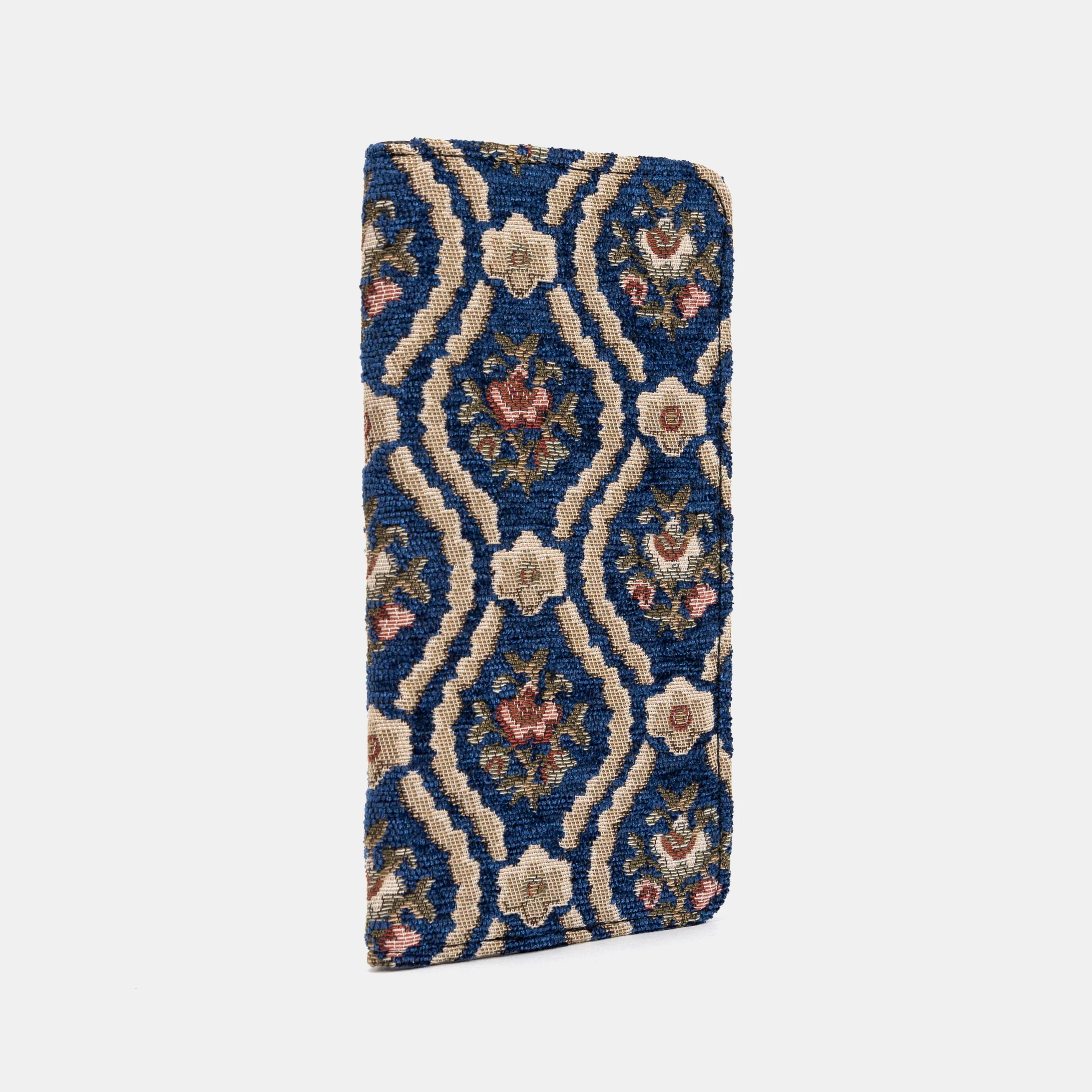 Traditional Blue Checkbook Cover - Image 2