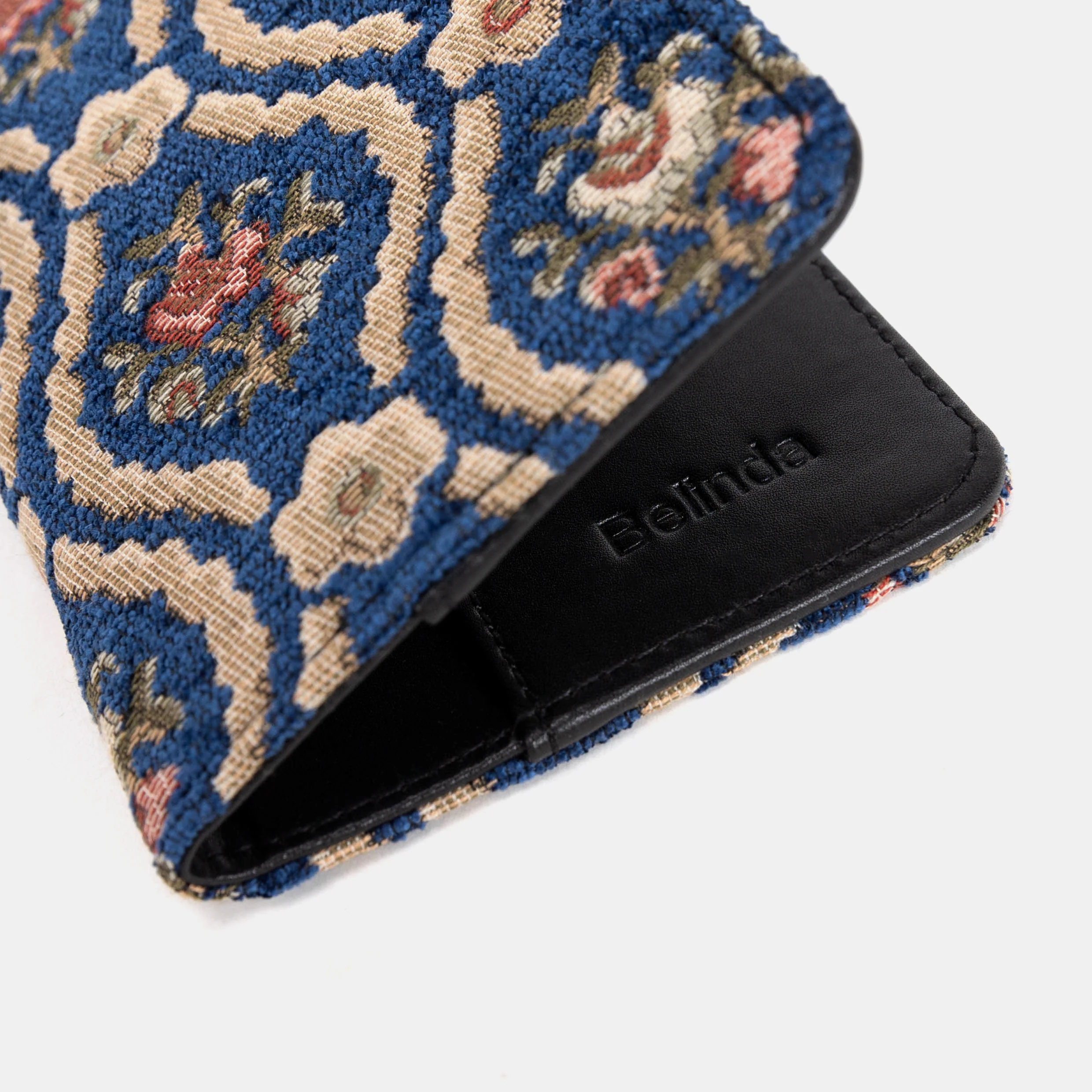 Traditional Blue Checkbook Cover - Image 4