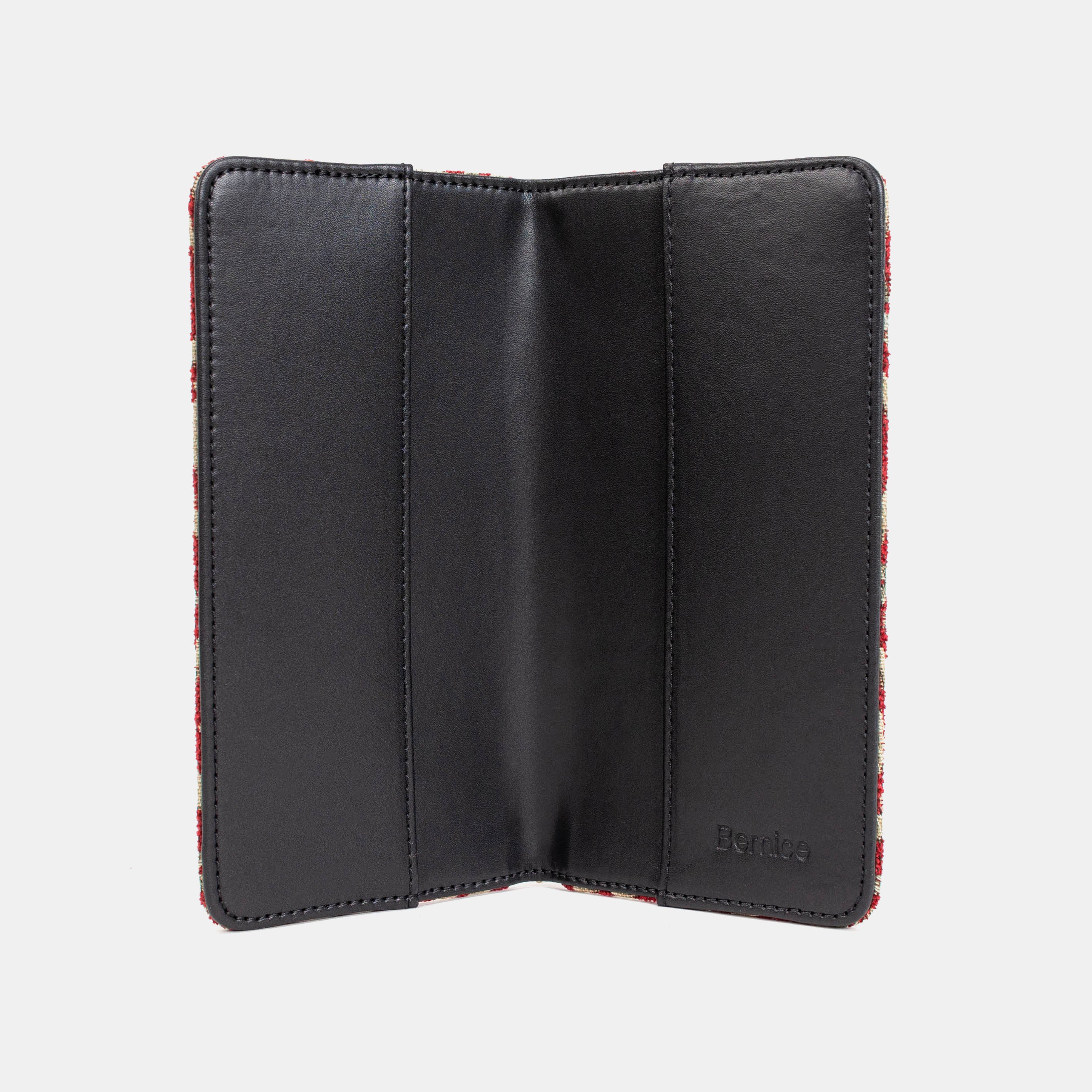 Traditional Red Checkbook Cover - Image 3