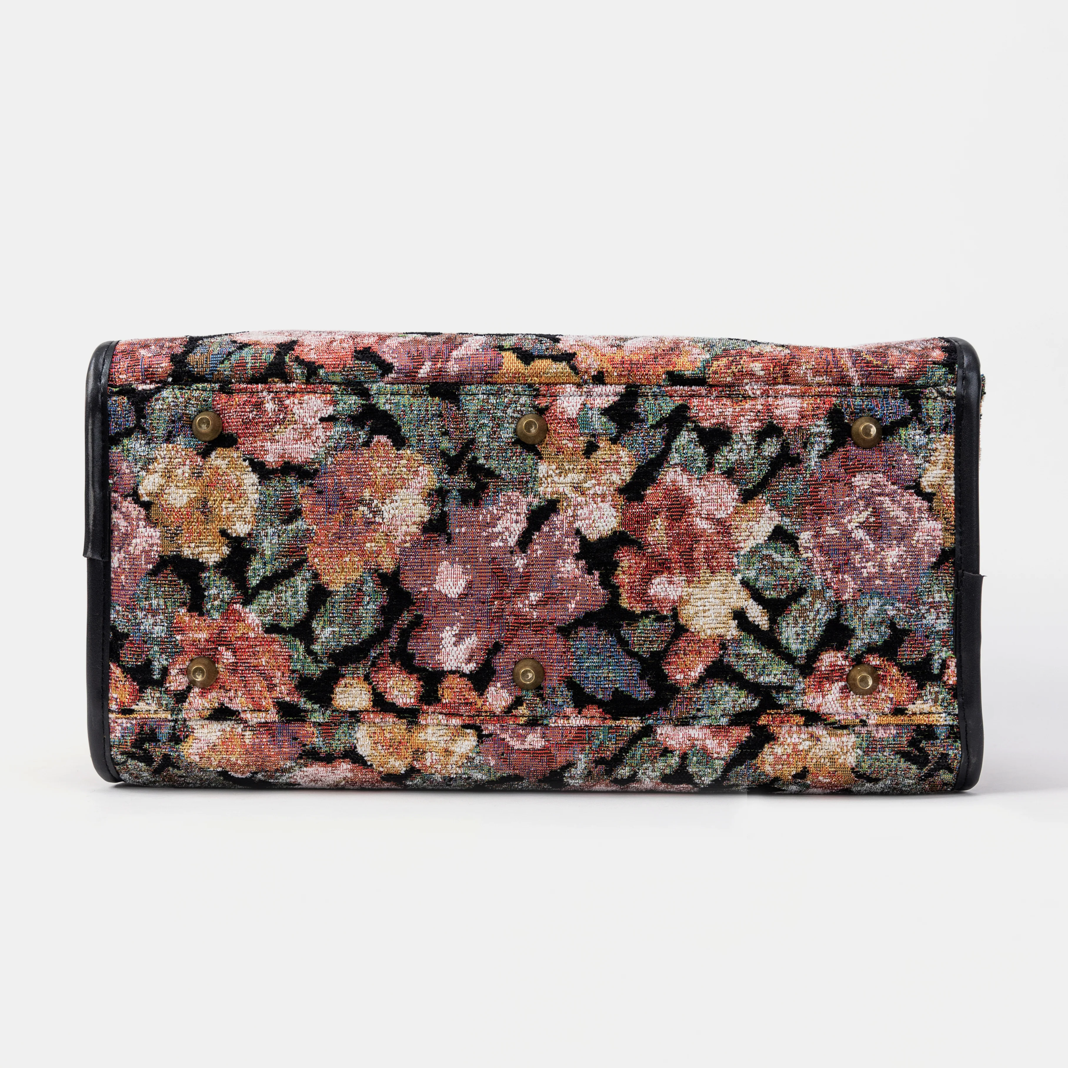 Travel Dog Carrier Bag Floral Rose - Image 9