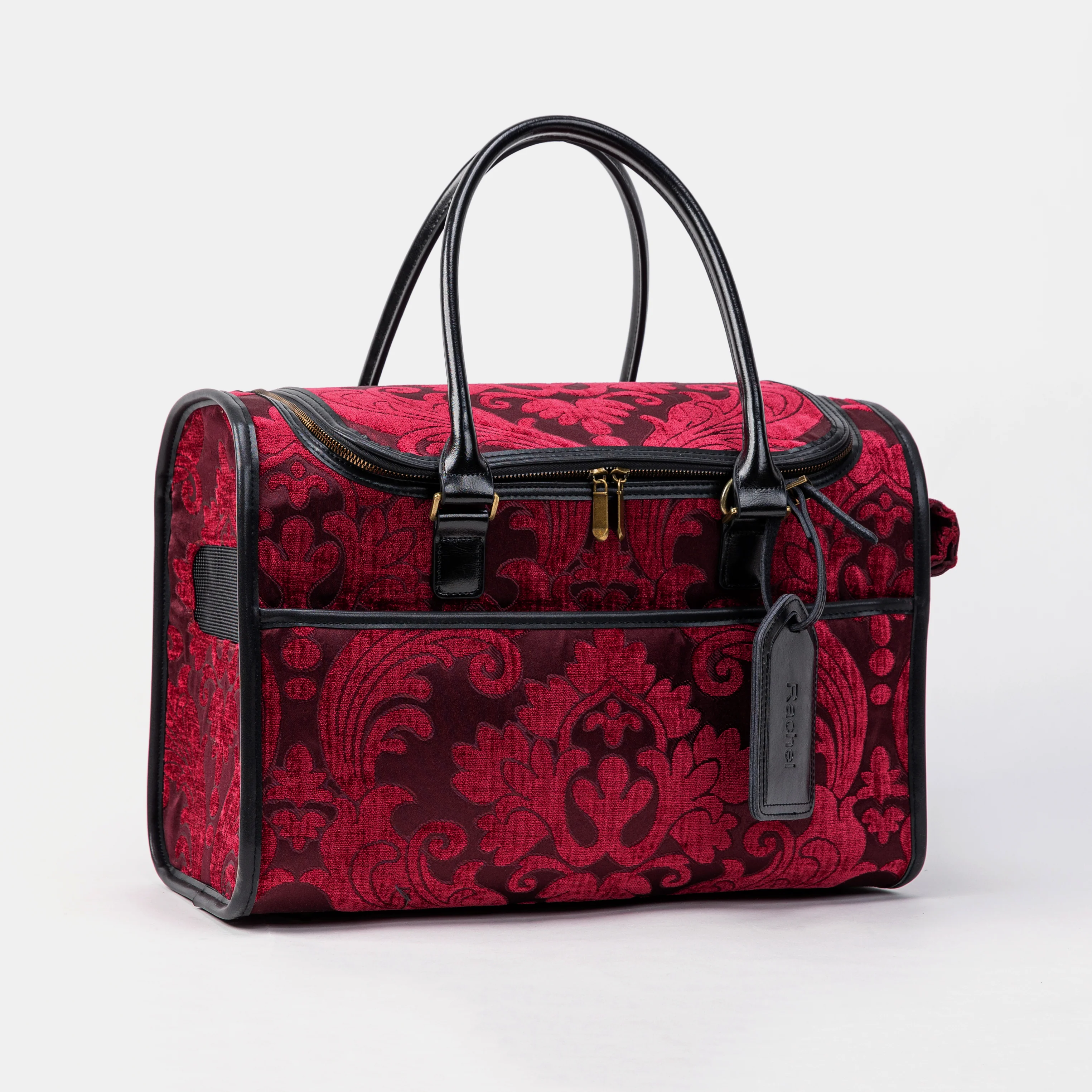 Travel Dog Carrier Bag Queen Wine - Image 5