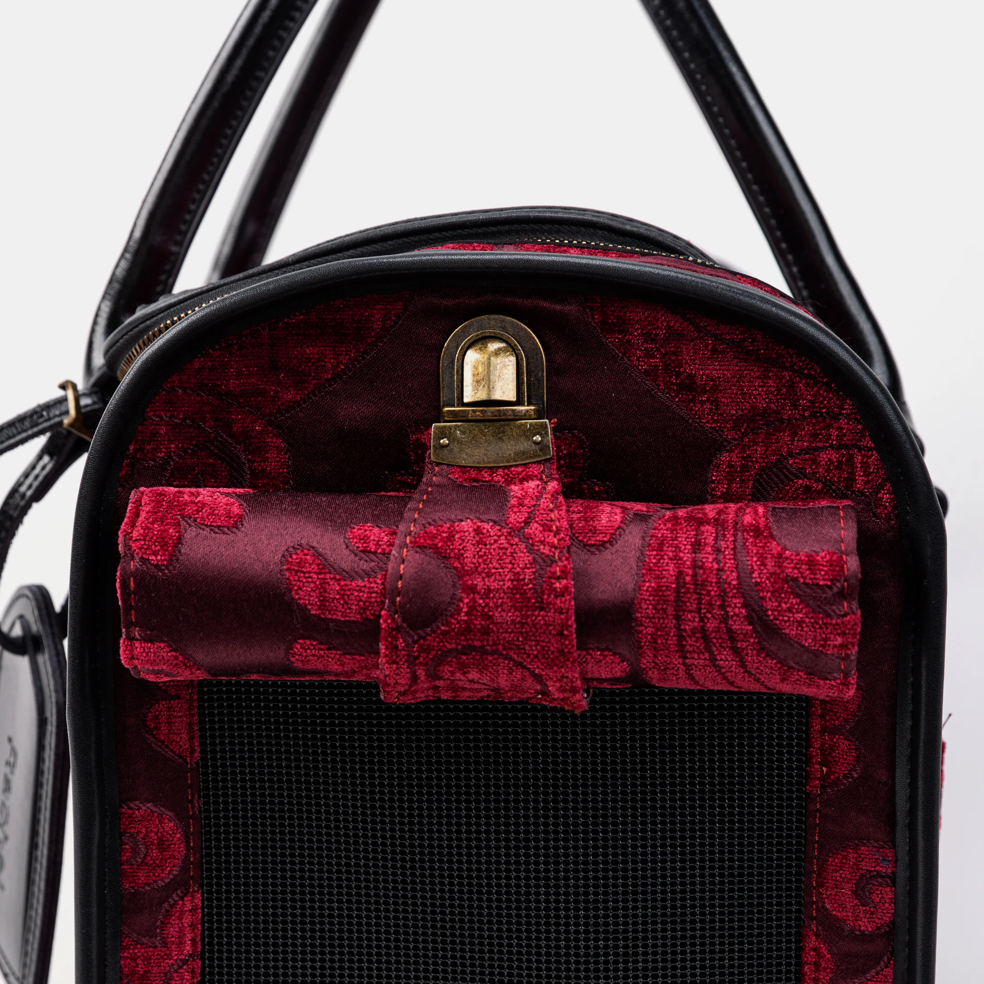 Travel Dog Carrier Bag Queen Wine - Image 8