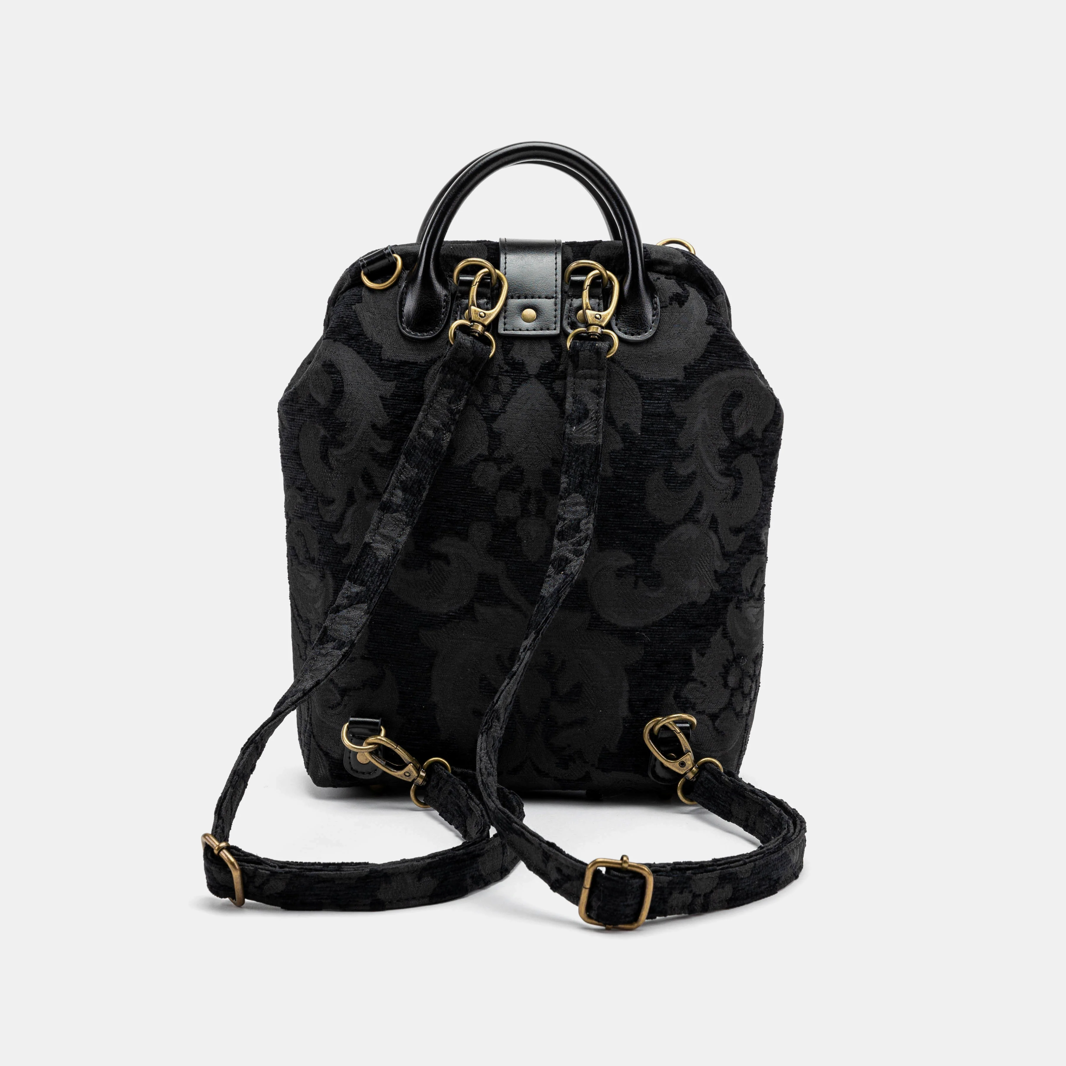 Victorian Blossom Black/Black Everyday Backpack - Image 5