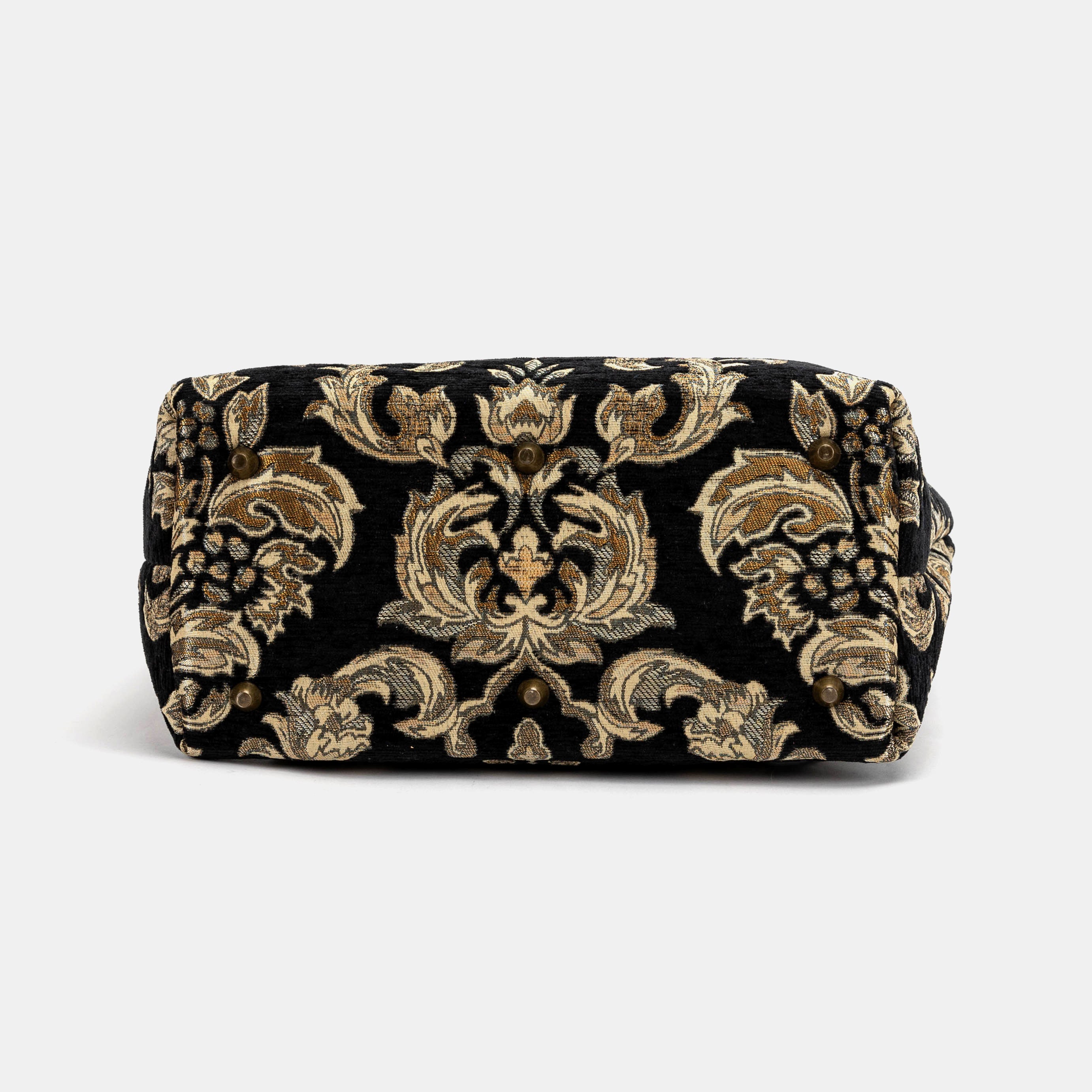 Victorian Blossom Blk/Gold Carpet Laptop Backpack - Image 7