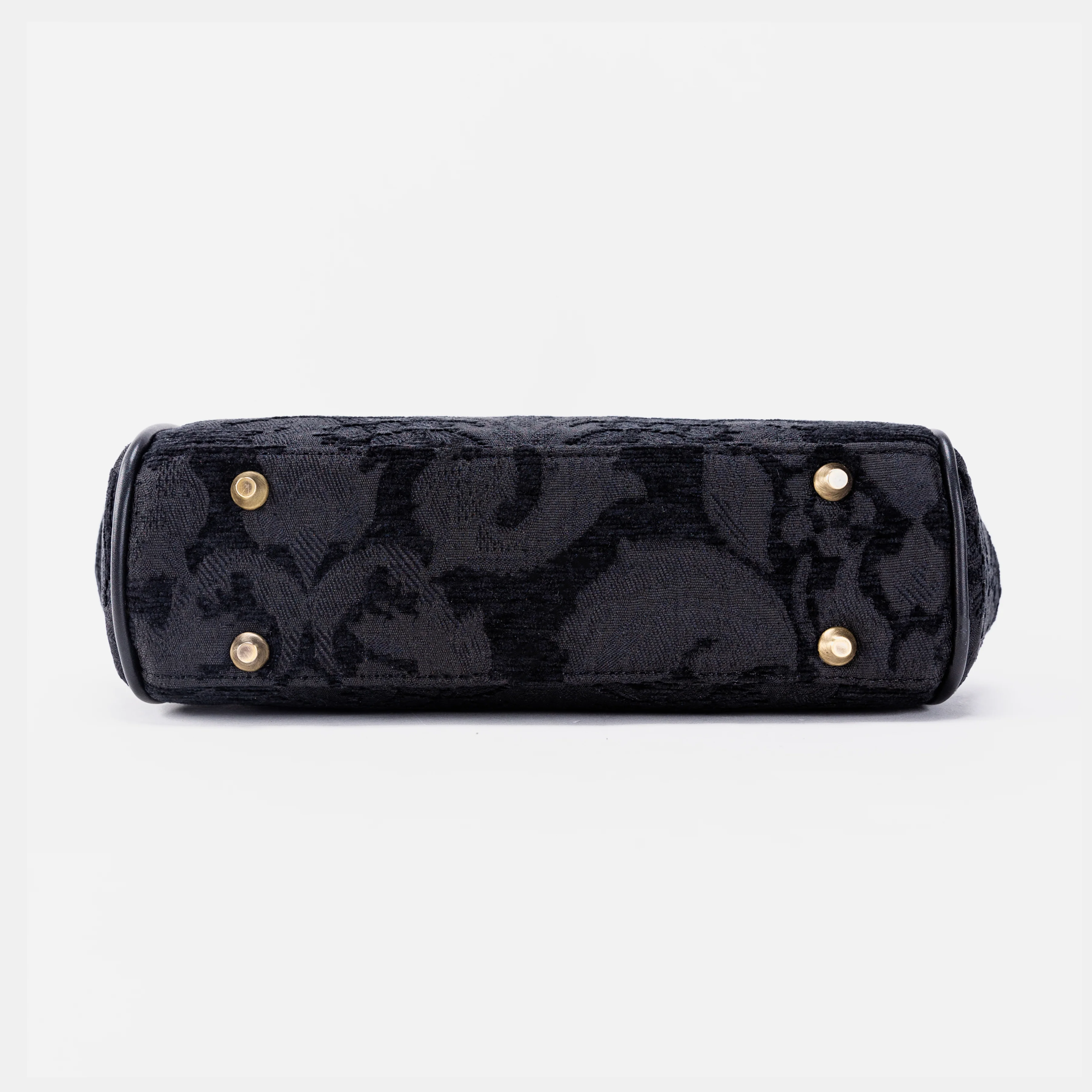 Victorian Blossom Black/Black Alma Satchel - Image 5