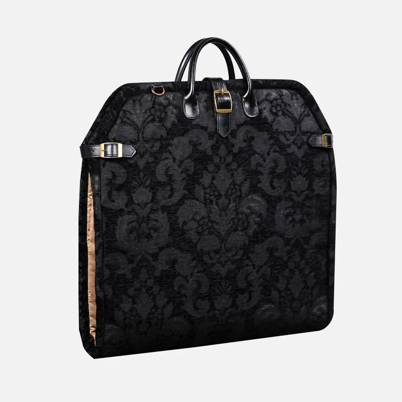 Victorian Blossom Black/Black Carpet Garment Bag