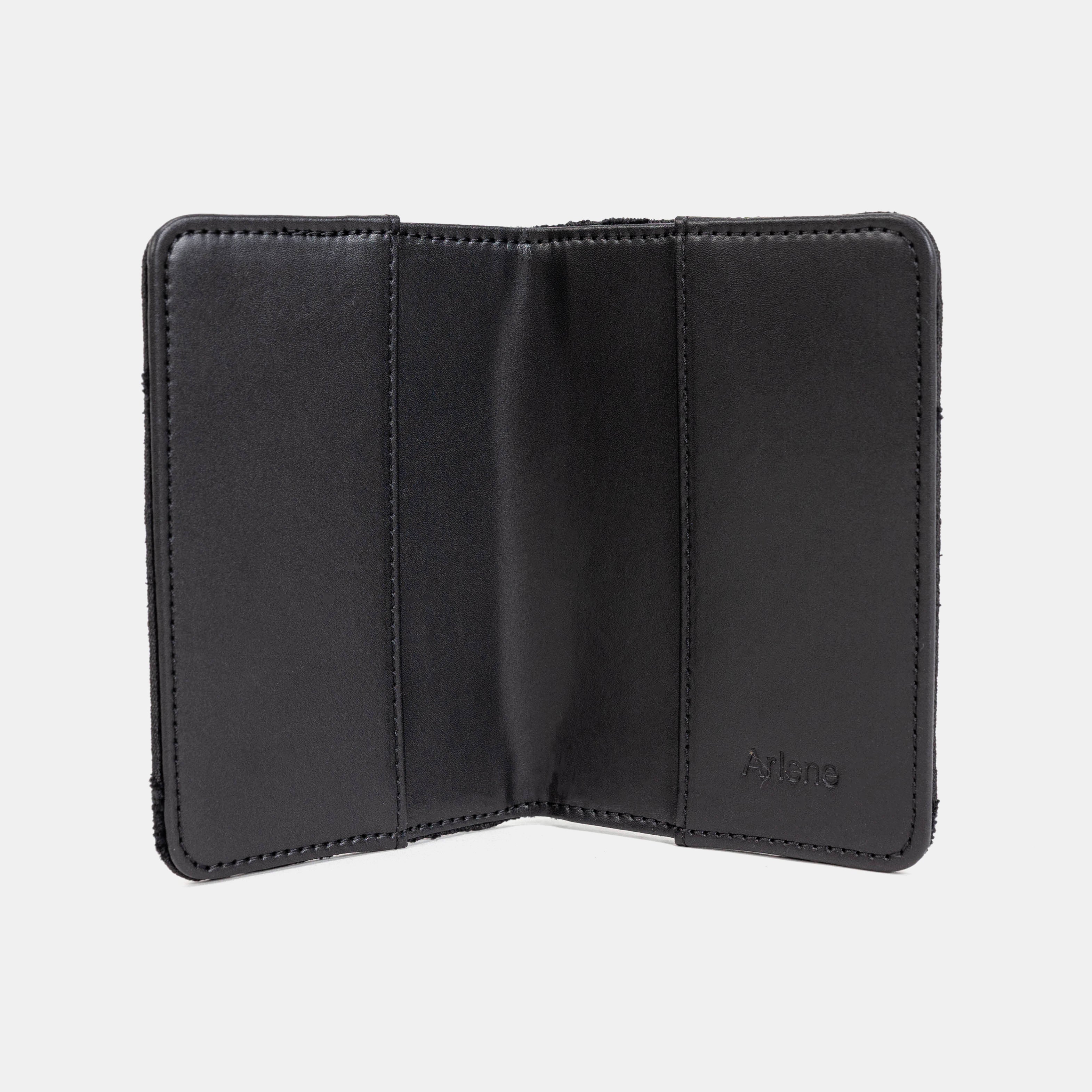 Victorian Blossom Black/Black Passport Cover - Image 3