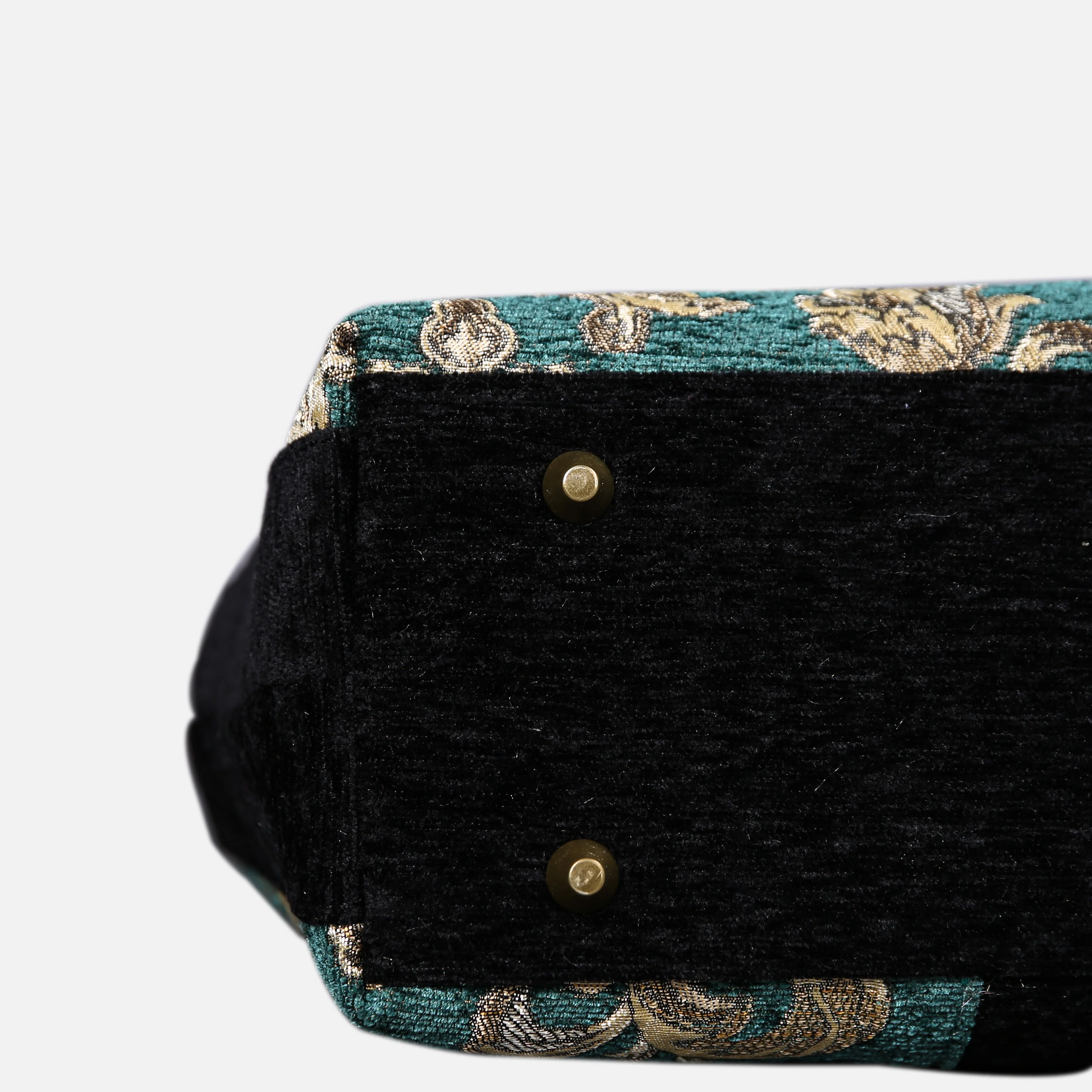 Victorian Blossom Green Laptop Work Bag - Image 7