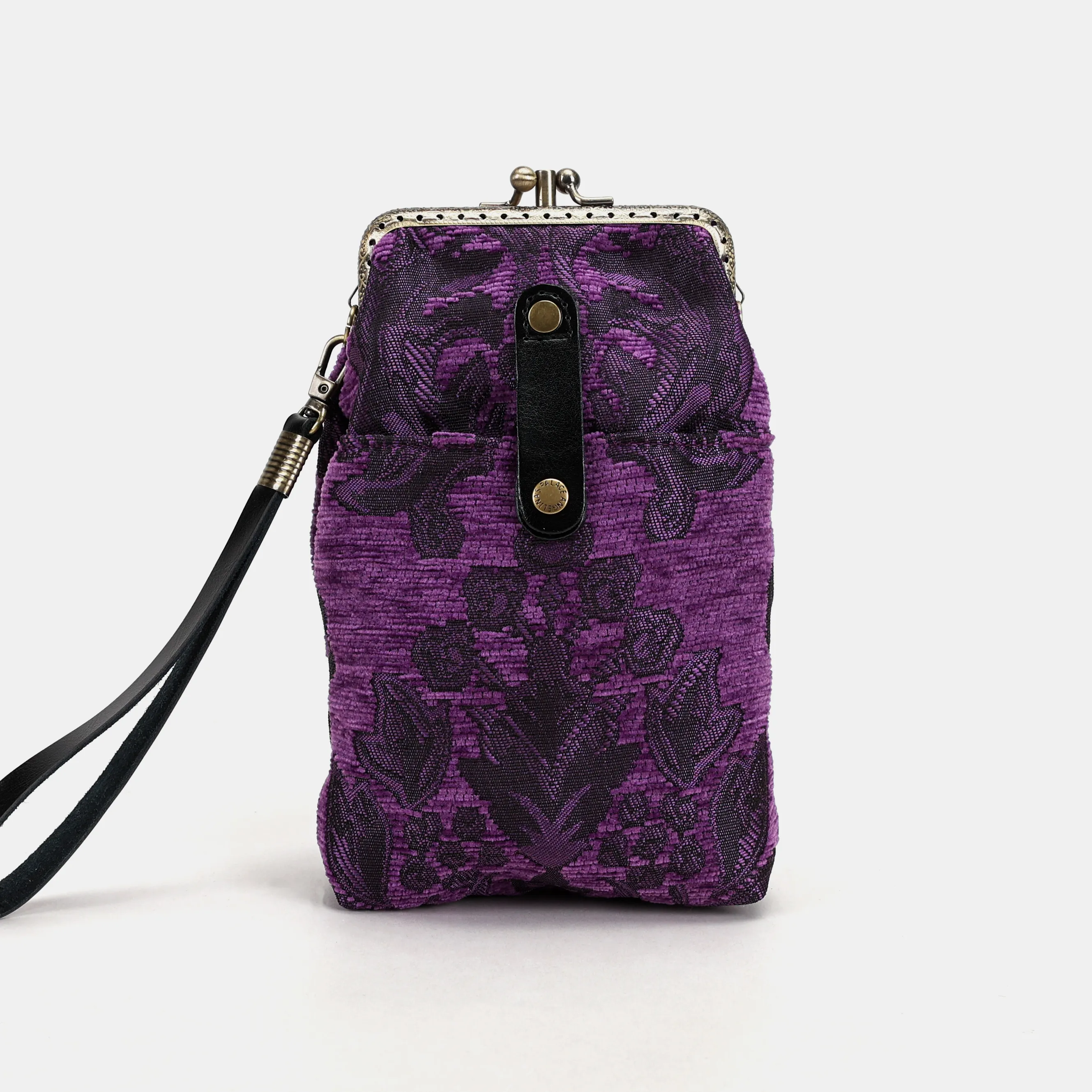 Victorian Blossom Purple Carpet Phone Case - Image 2