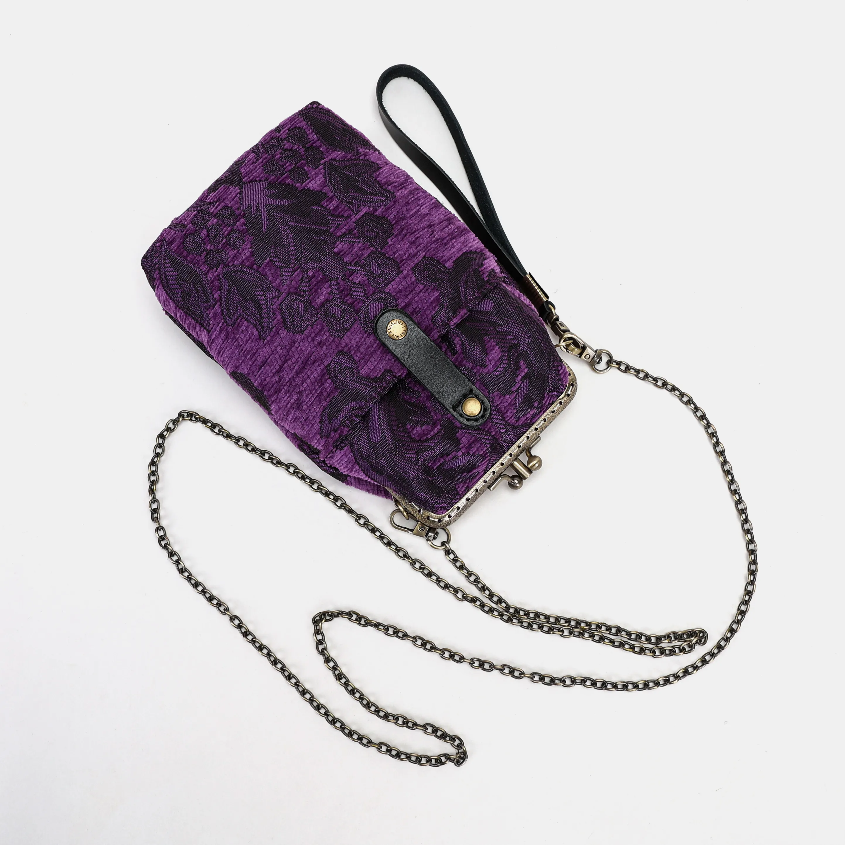 Victorian Blossom Purple Carpet Phone Case - Image 3