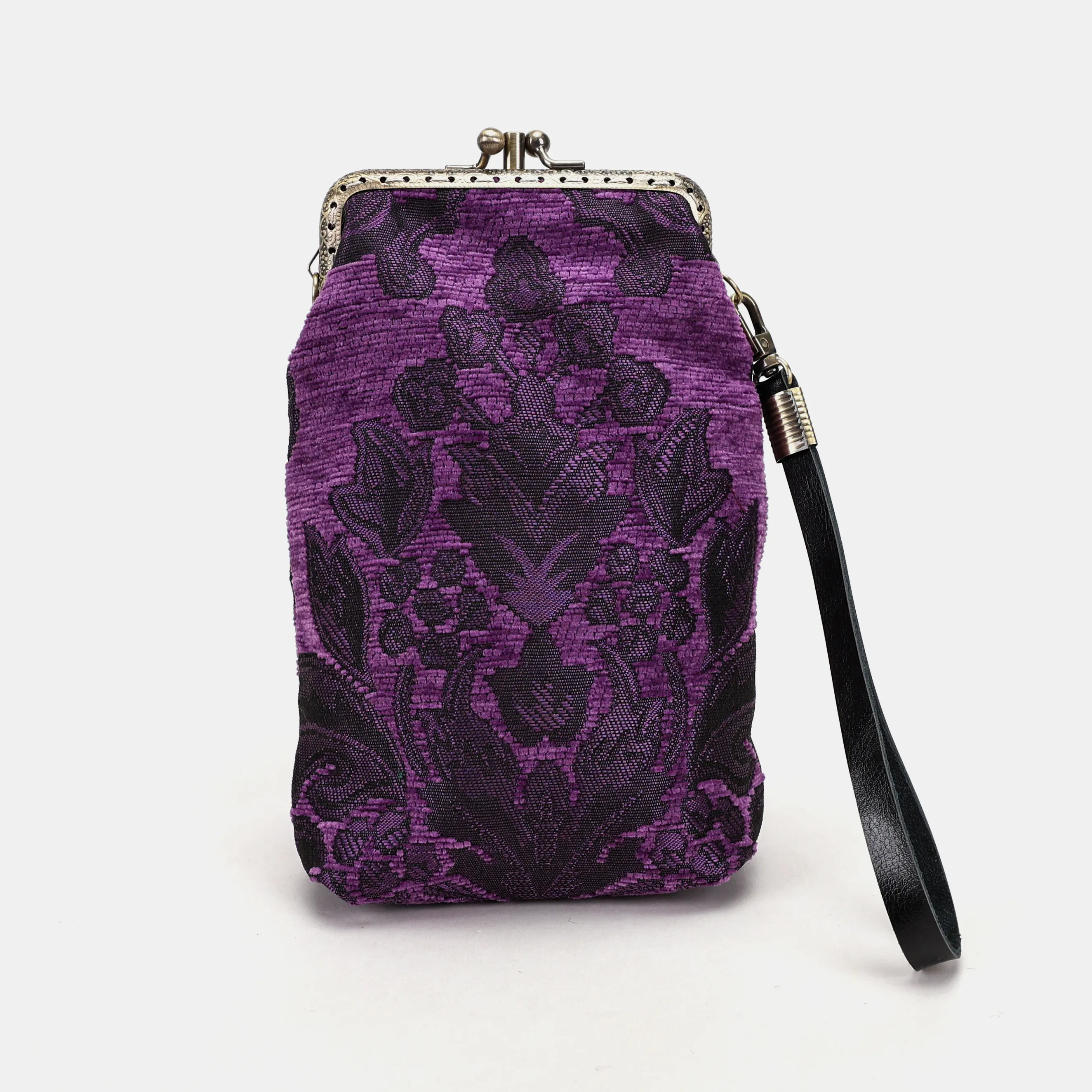 Victorian Blossom Purple Carpet Phone Case - Image 4