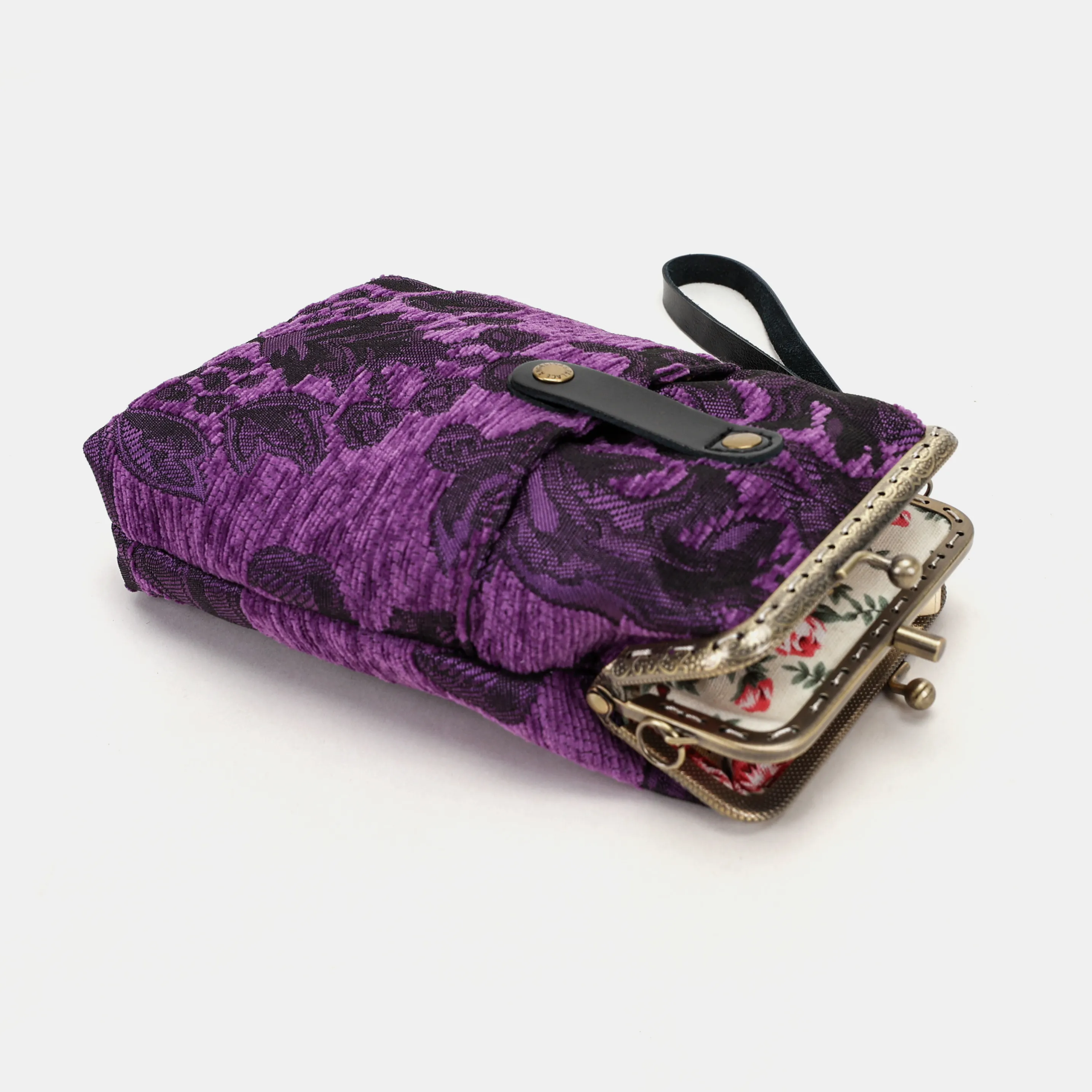 Victorian Blossom Purple Carpet Phone Case - Image 5