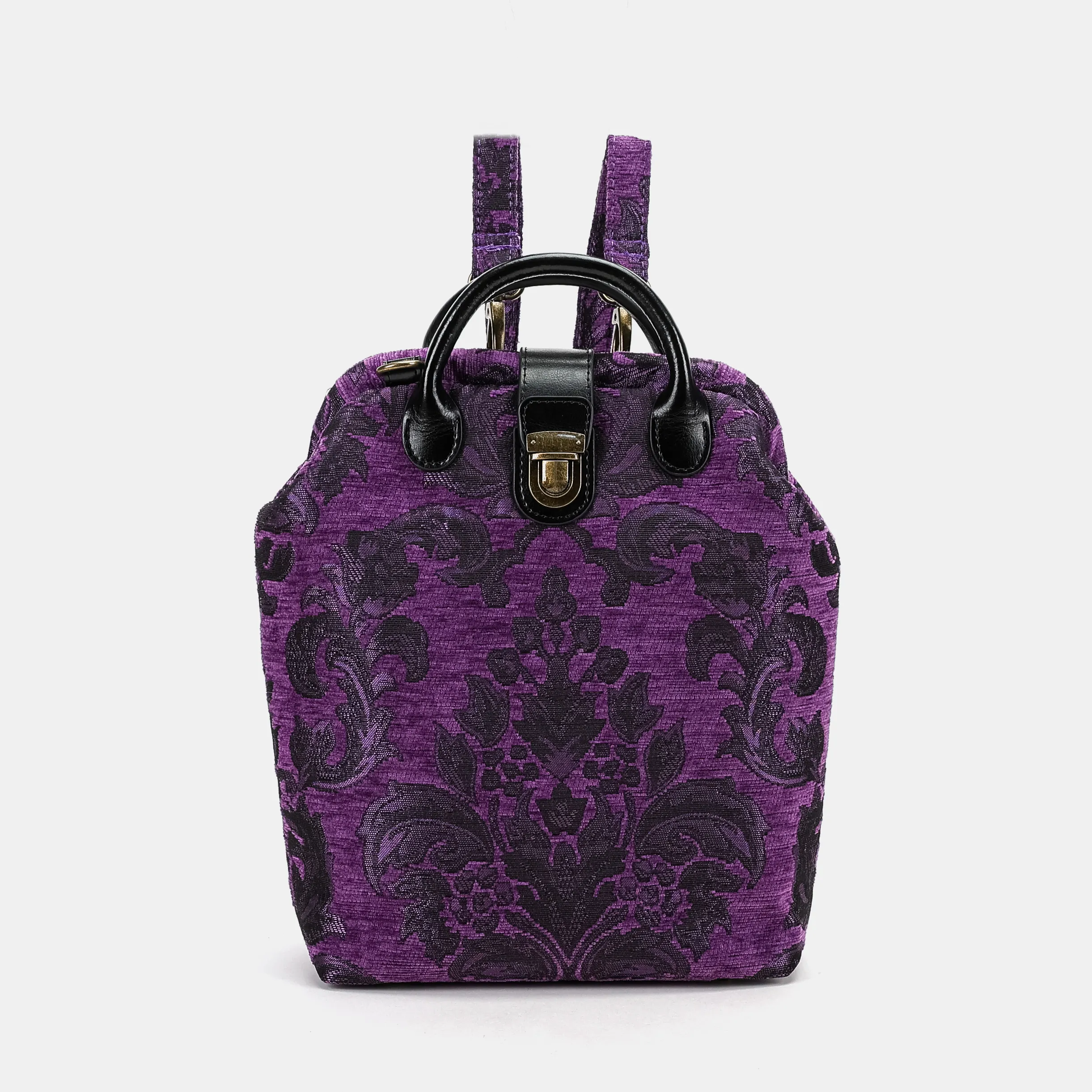 Victorian Blossom Purple Everyday Backpack - Image 2