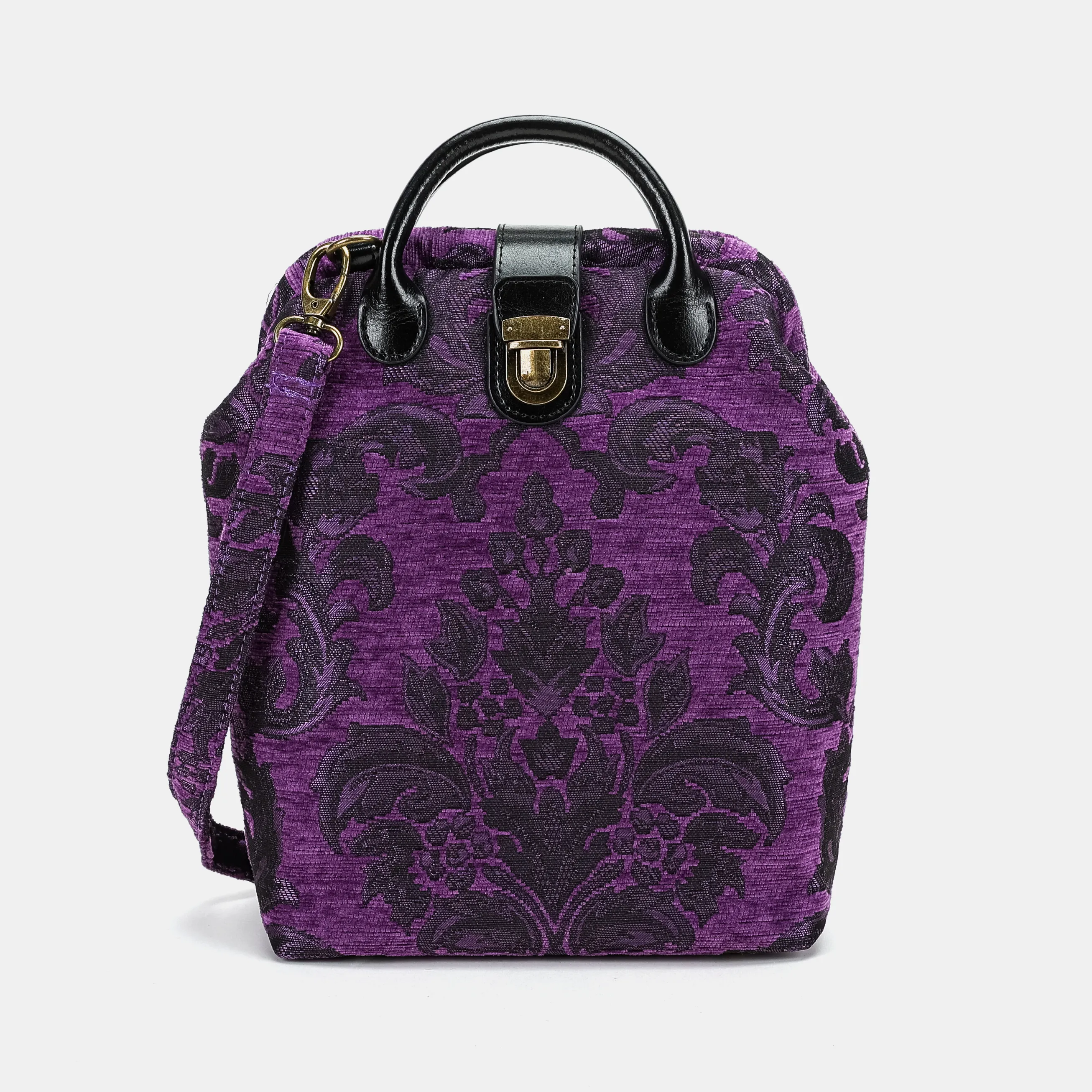 Victorian Blossom Purple Everyday Backpack - Image 3