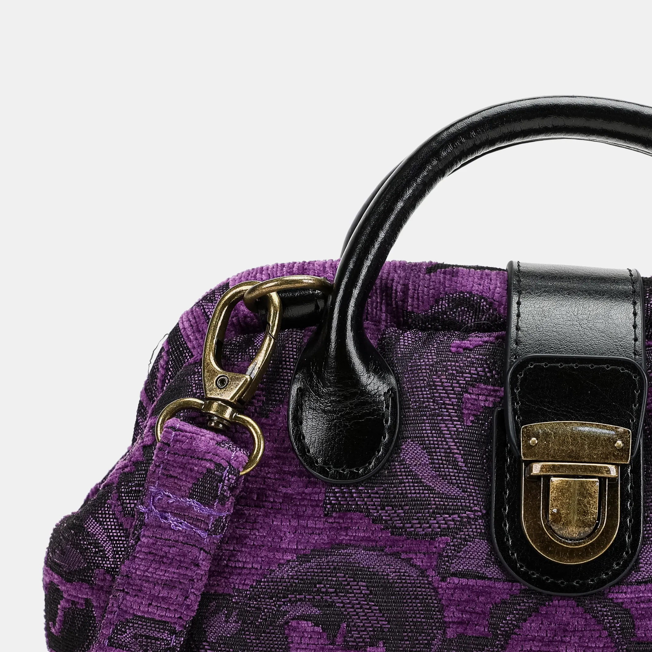 Victorian Blossom Purple Everyday Backpack - Image 4
