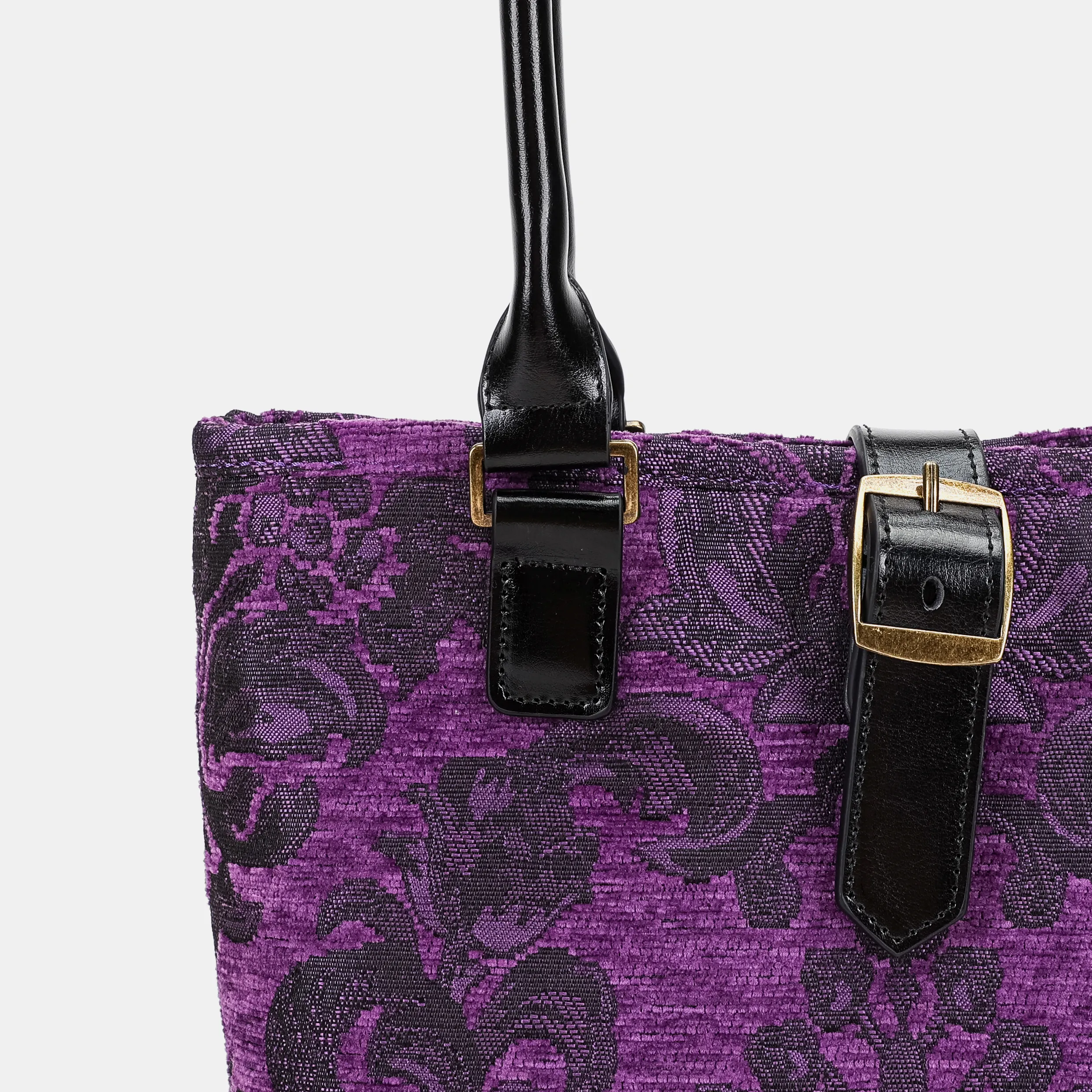 Victorian Blossom Purple Everyday Tote - Image 3