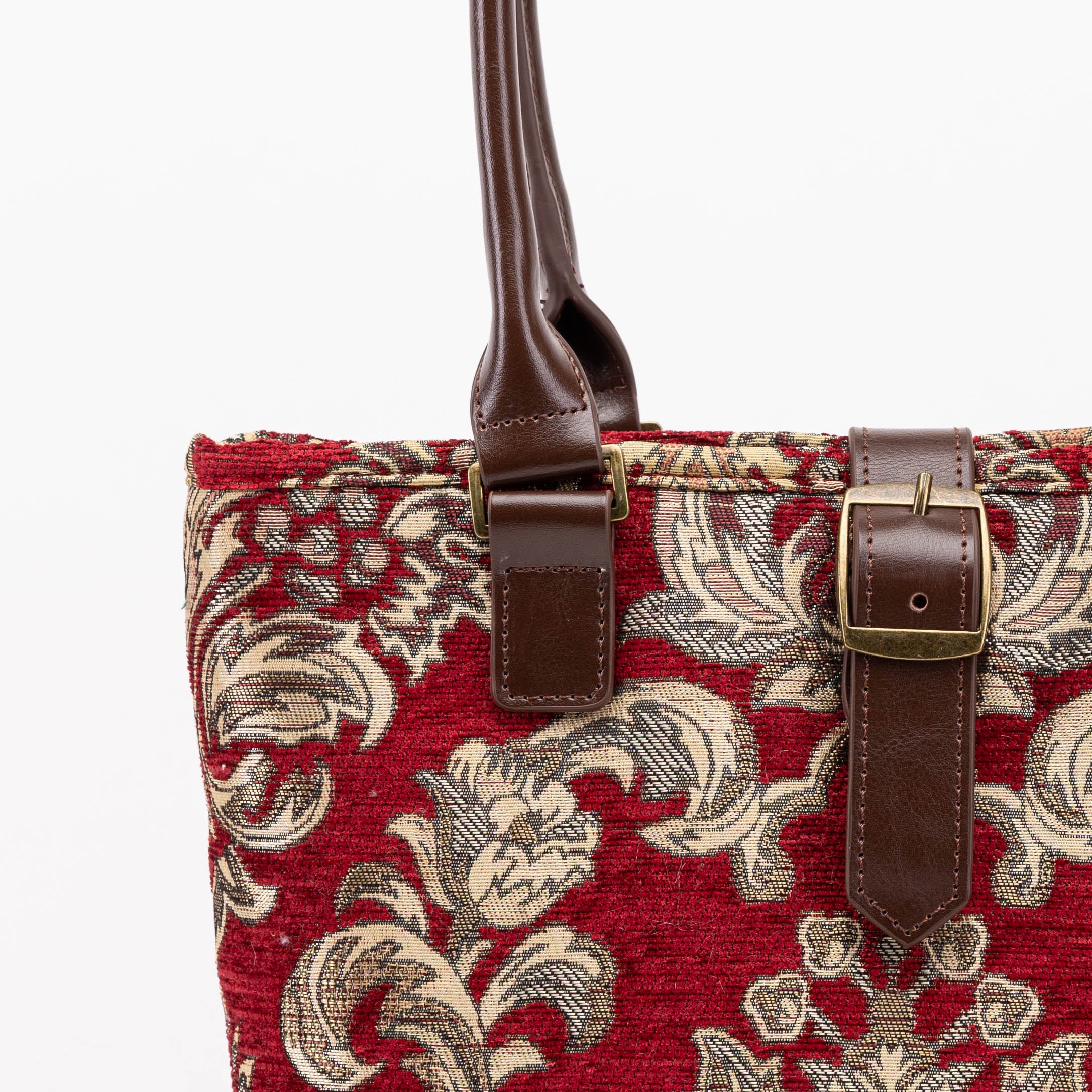 Victorian Blossom Red Everyday Tote - Image 3