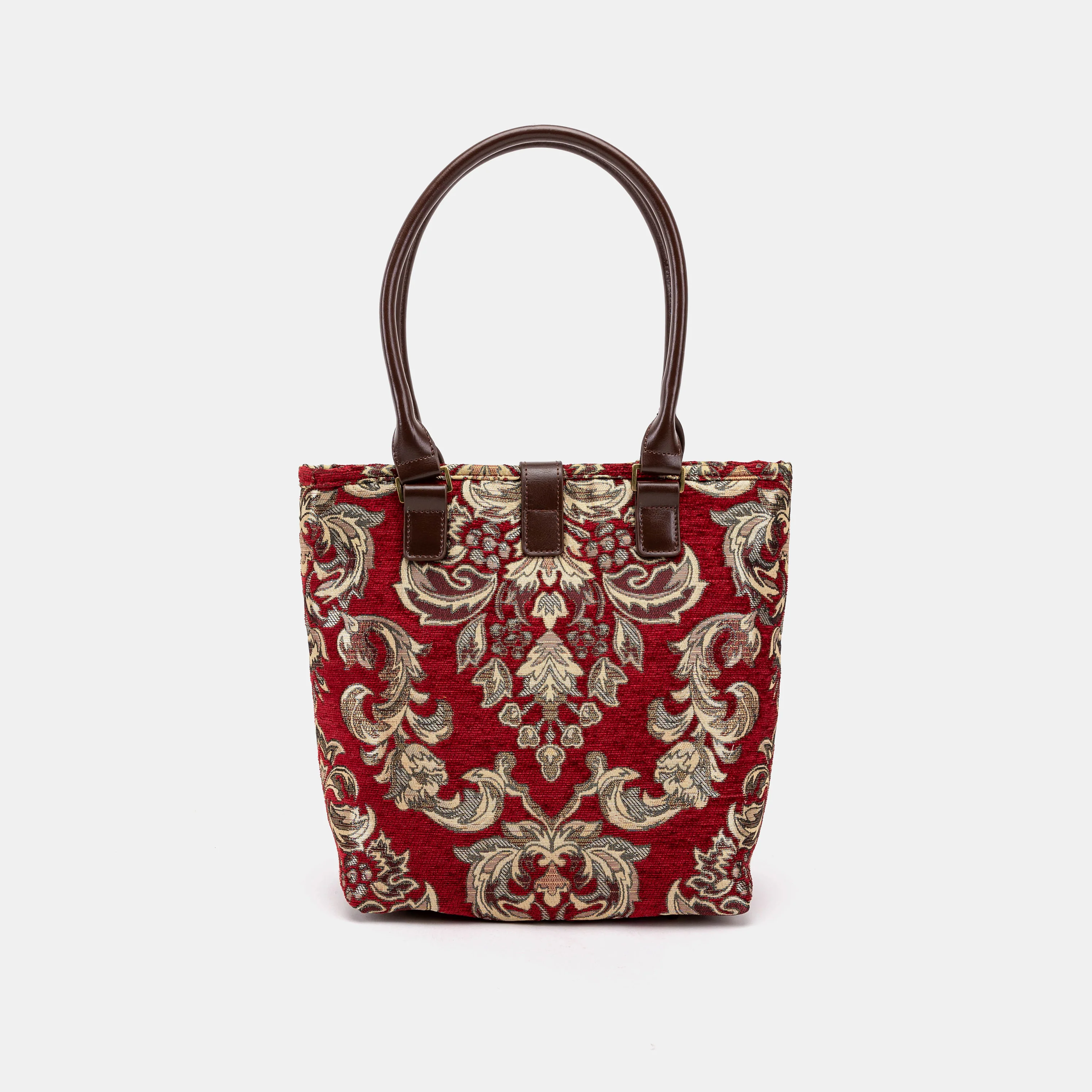 Victorian Blossom Red Everyday Tote - Image 4