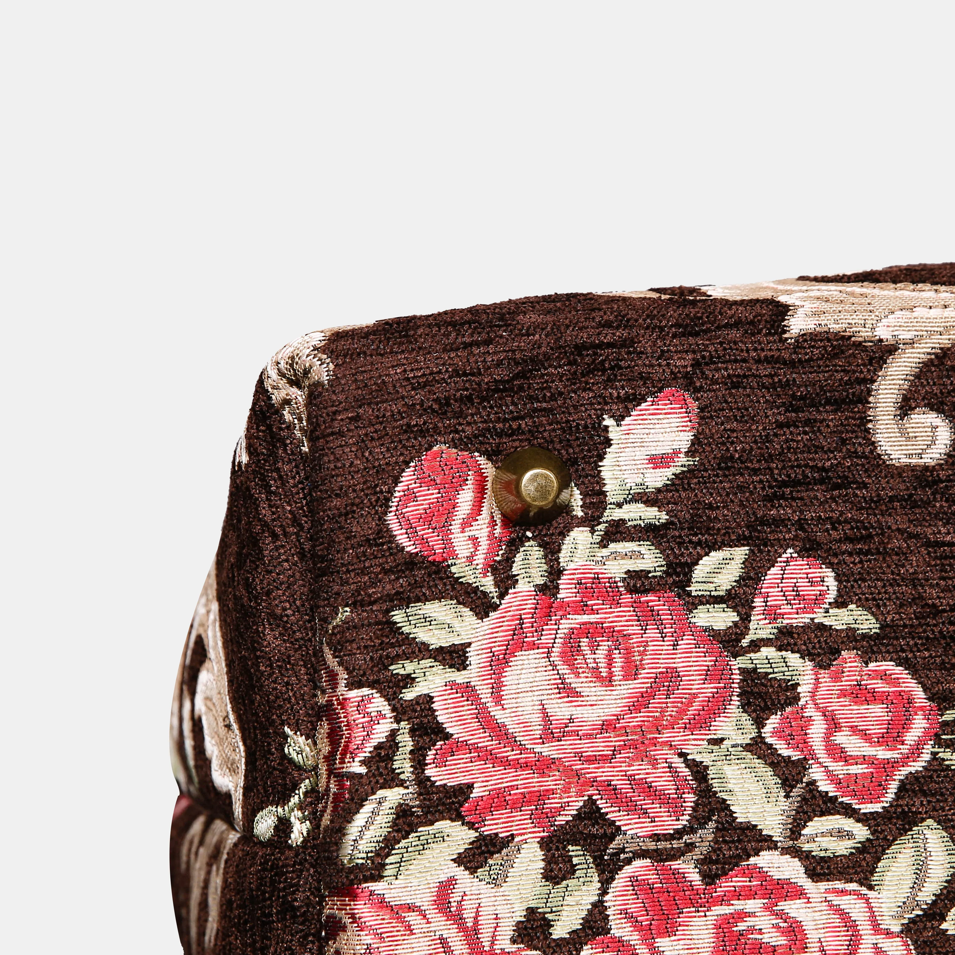 Baroque Garden Brown Mary Poppins Weekender - Image 7
