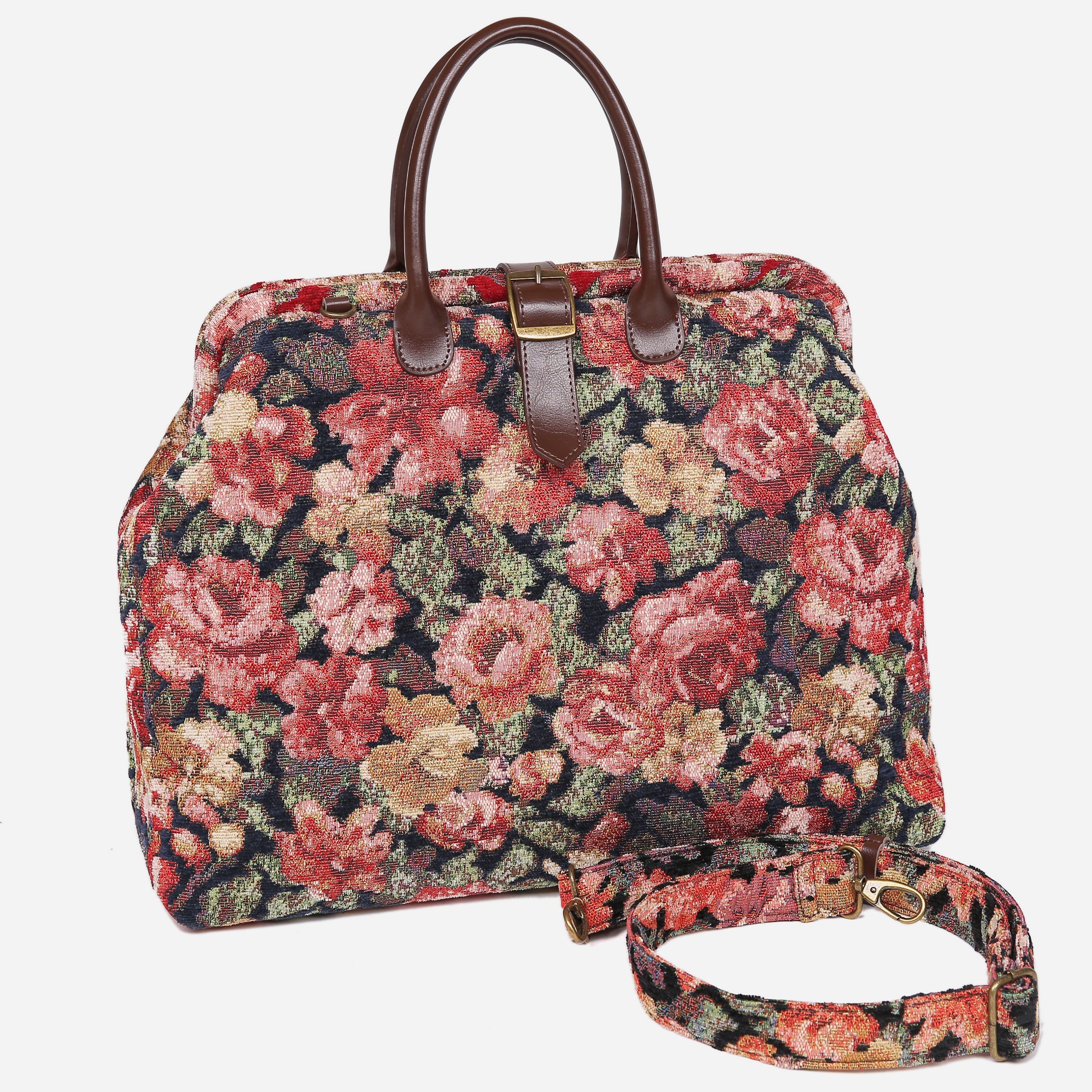 Floral Rose Mary Poppins Weekender - Image 4