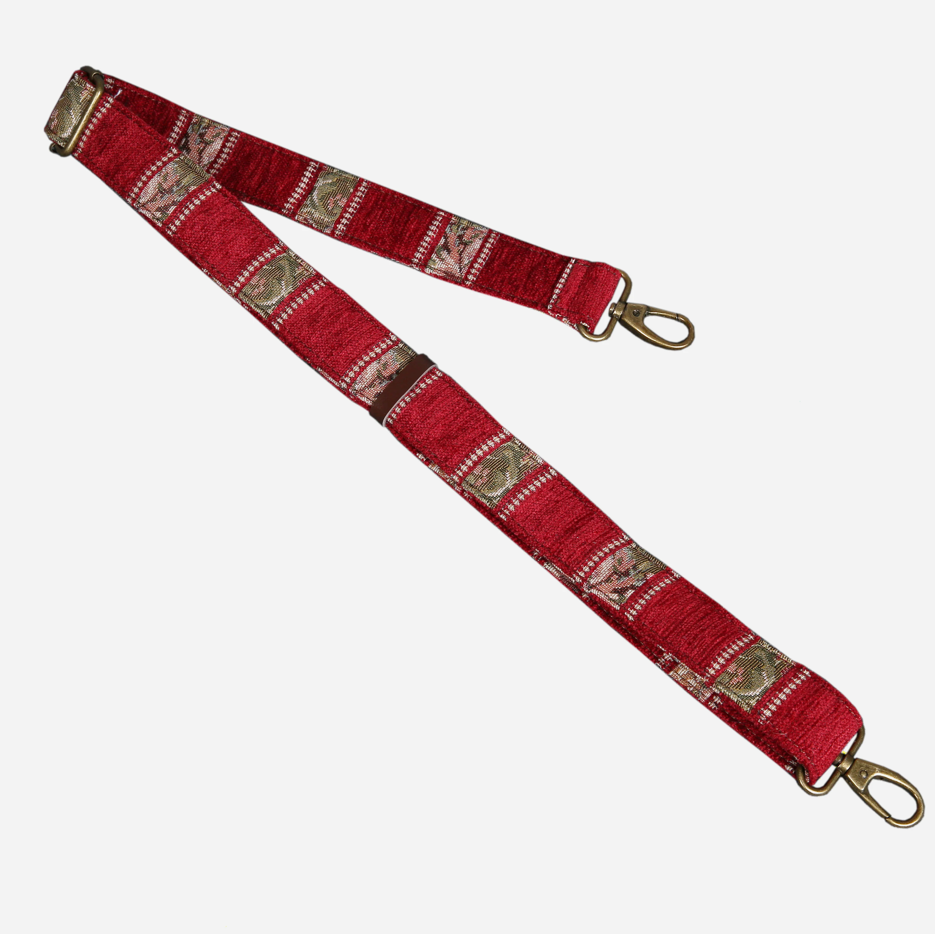 Floral Stripes Red Mary Poppins Weekender - Image 5