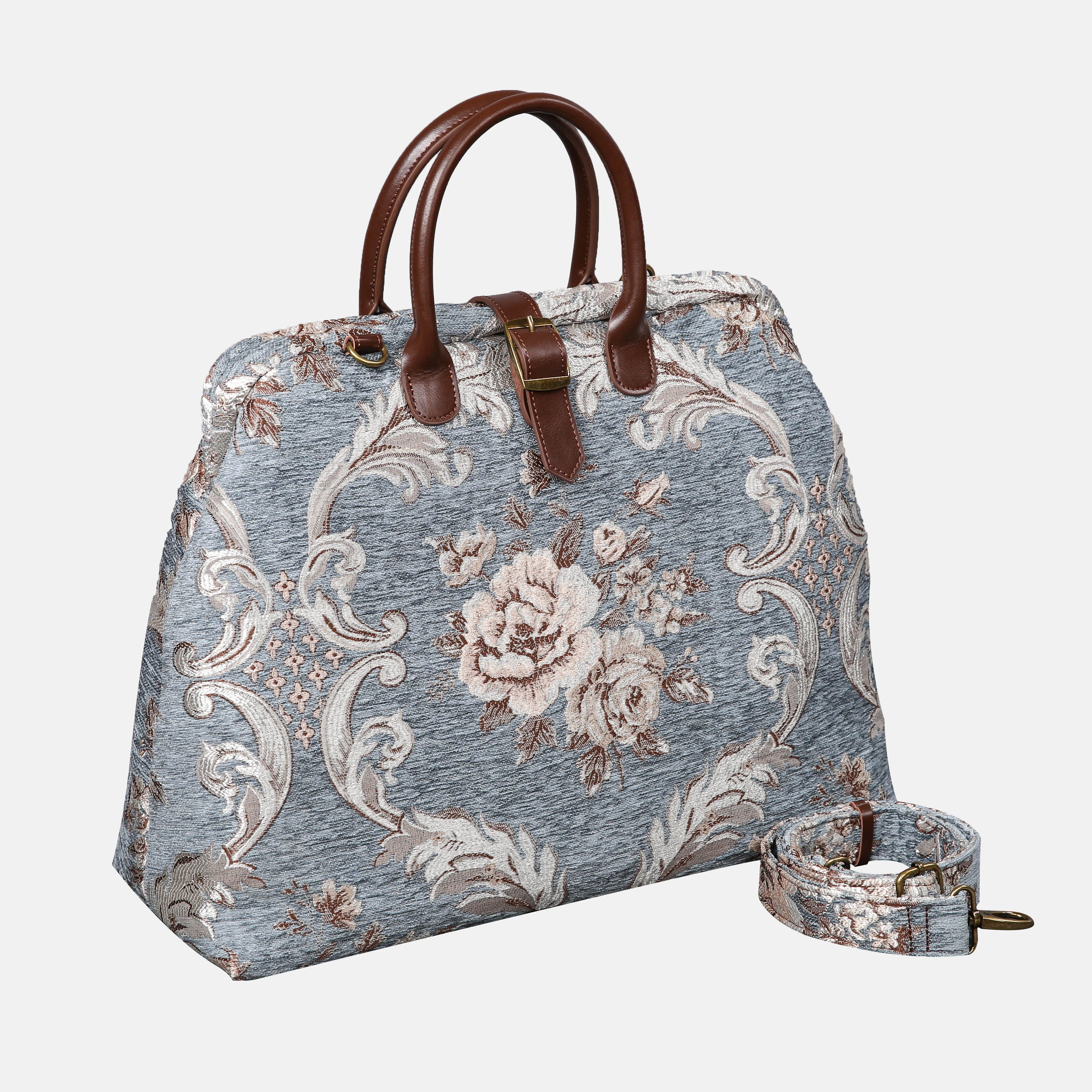 Floral Windy Blue Mary Poppins Weekender - Image 2